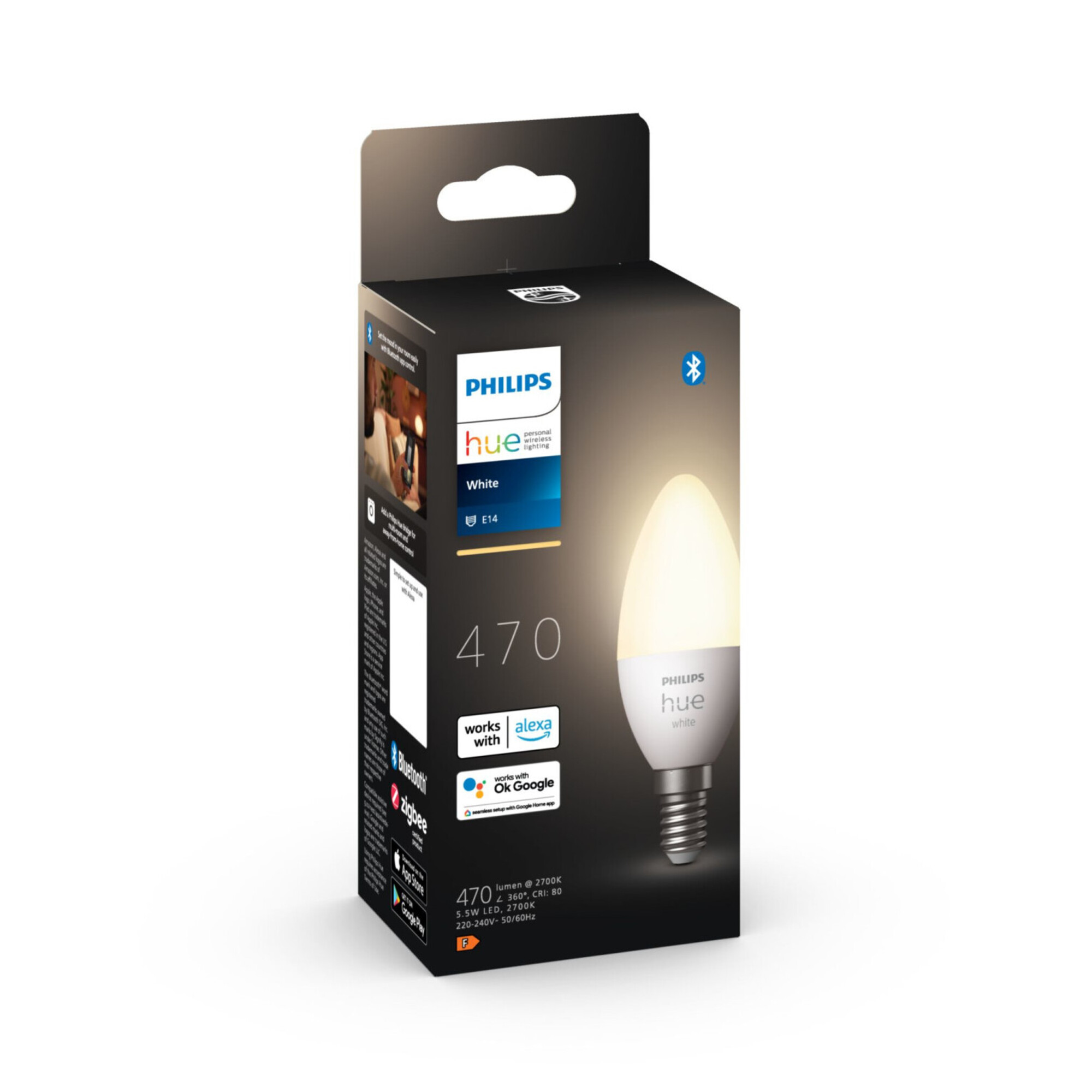 White E14 (ersetzt 40 Watt) - Neuf