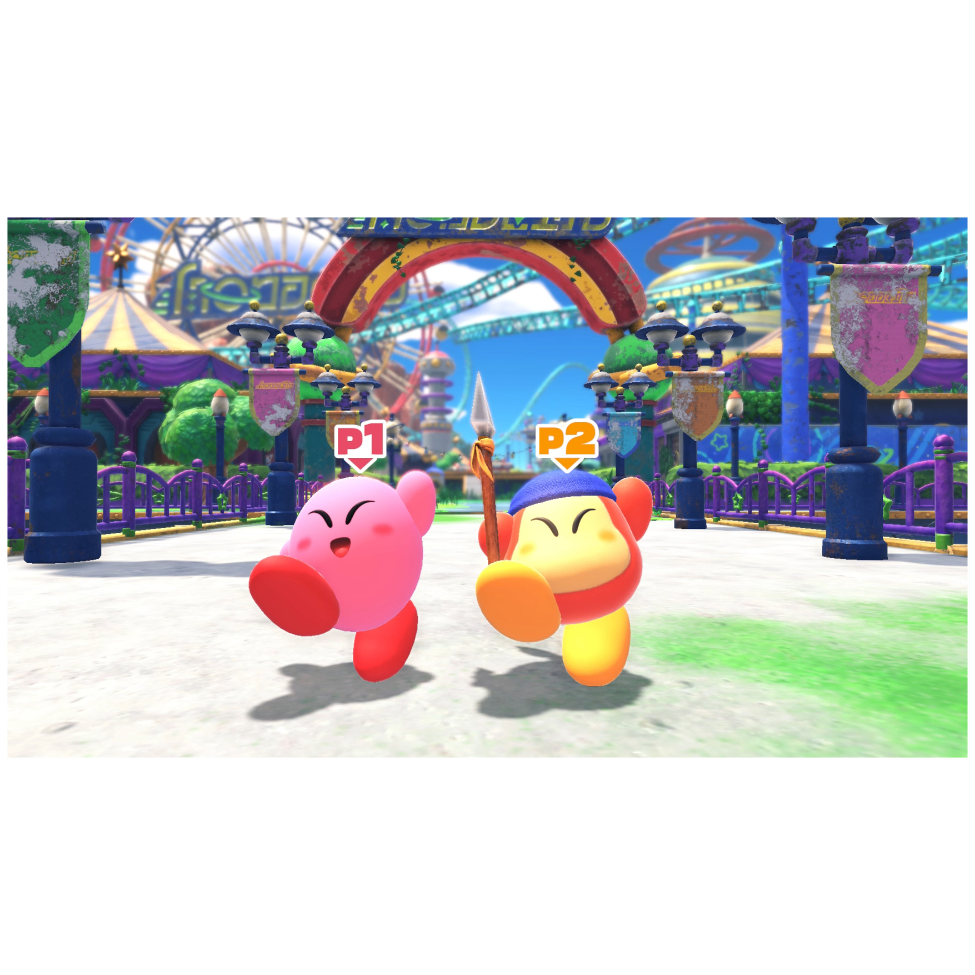 Kirby Et Le Monde Oublié Nintendo Switch 2 Edition + Le Pays Des Étoiles Filantes Switch 2 Nintendo - vue 6