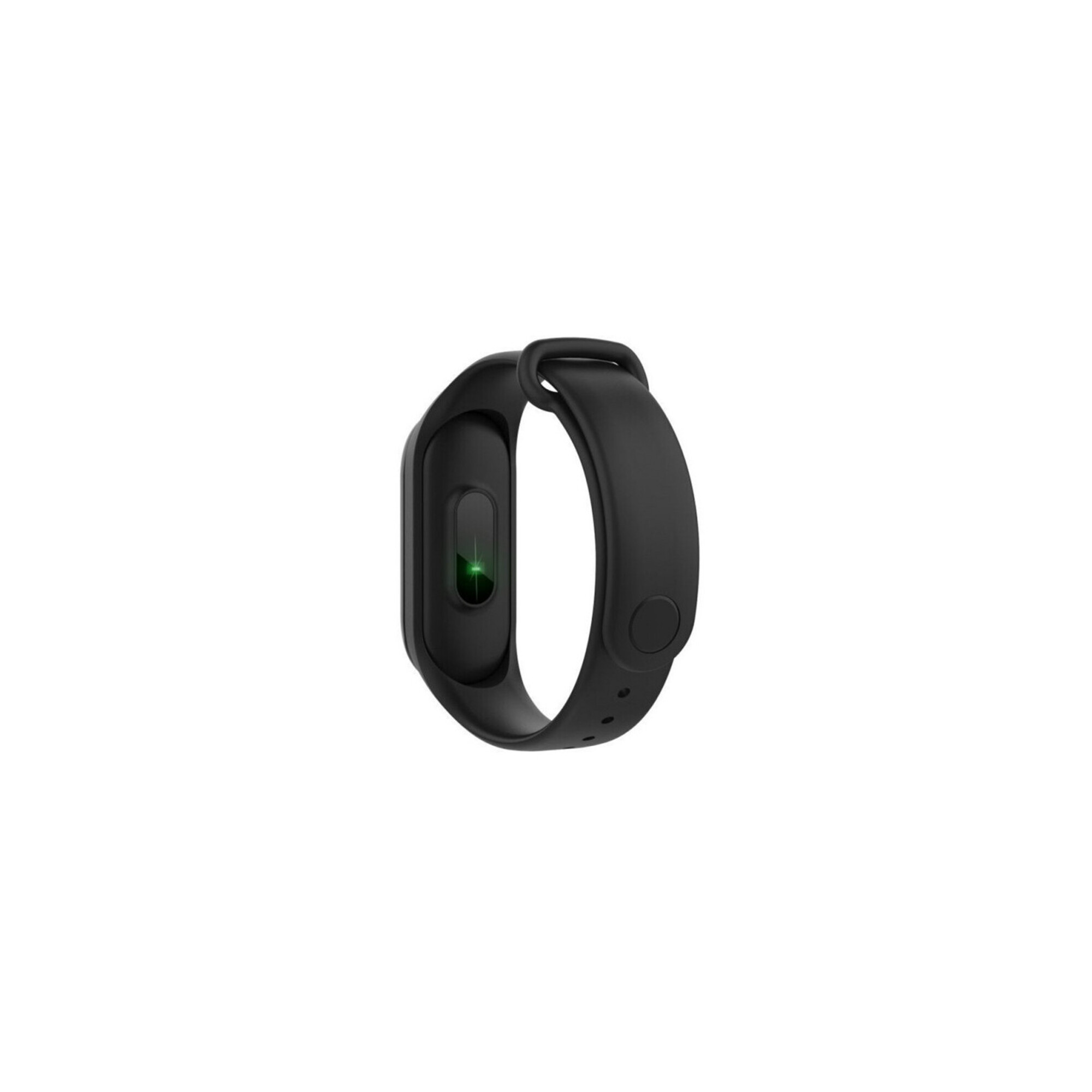 Fitband - Bracelet de fitness Connecté Tracker d'activités & fréquence cardiaque Discret et Léger, longue autonomie - Noir - Neuf