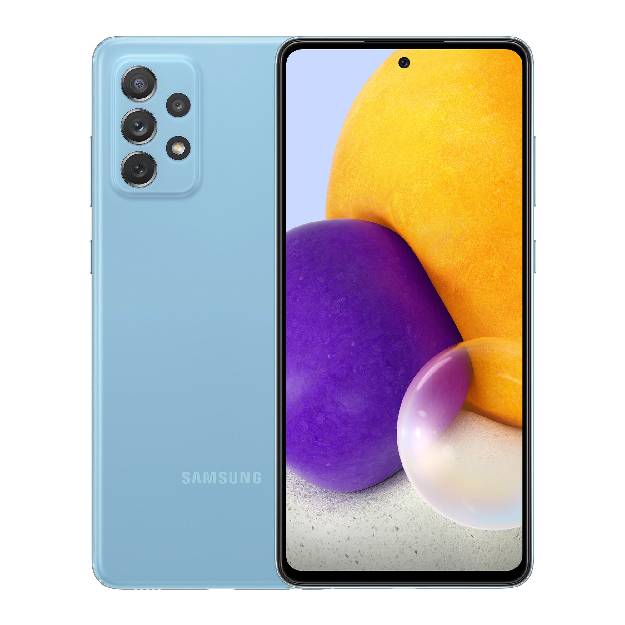 Galaxy A72 128 Go, Bleu, débloqué - Neuf