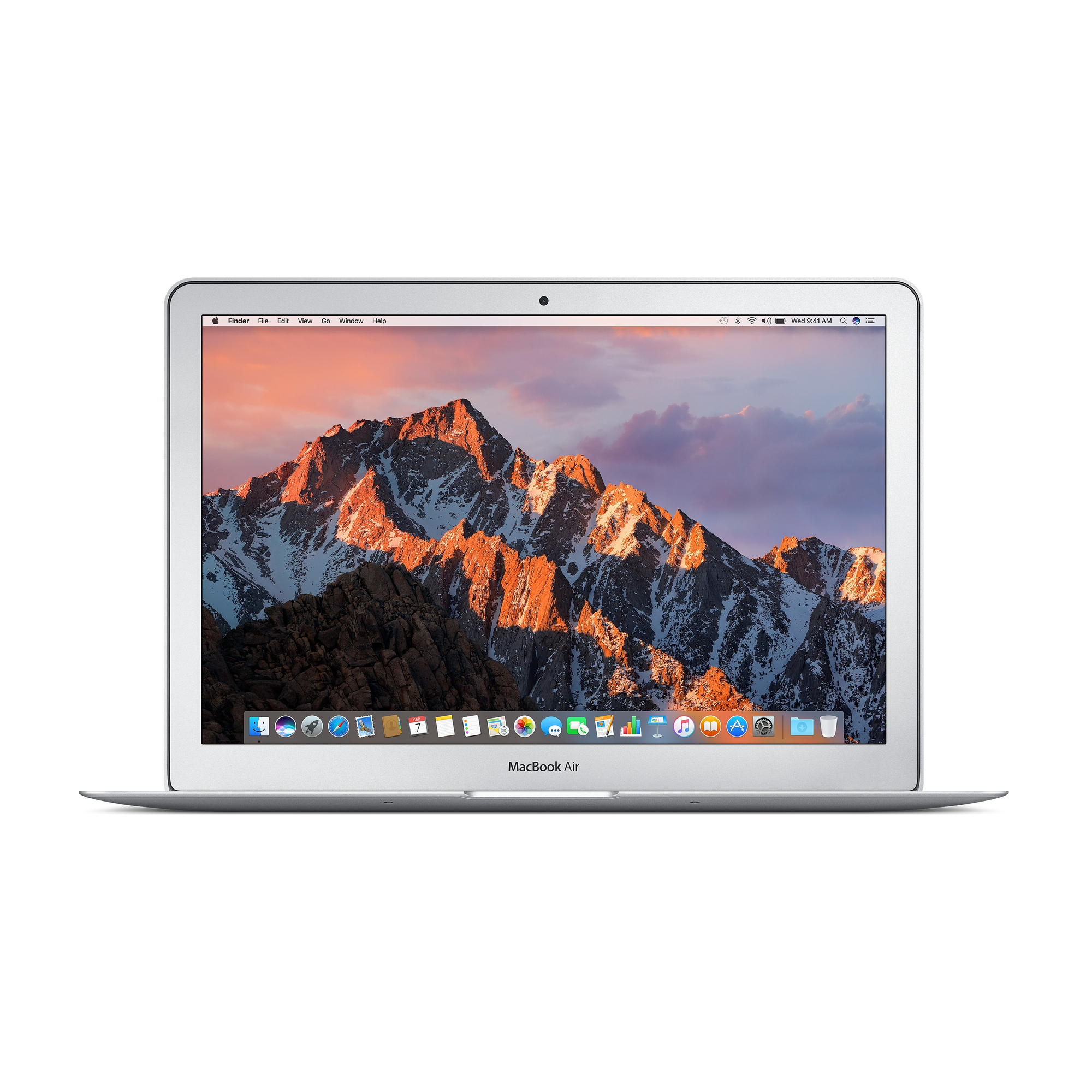 MacBook Air Core i5 (2017) 13.3', 1.8 GHz 128 Go 8 Go Intel HD Graphics 6000, Argent - QWERTY - Portugais - Bon état