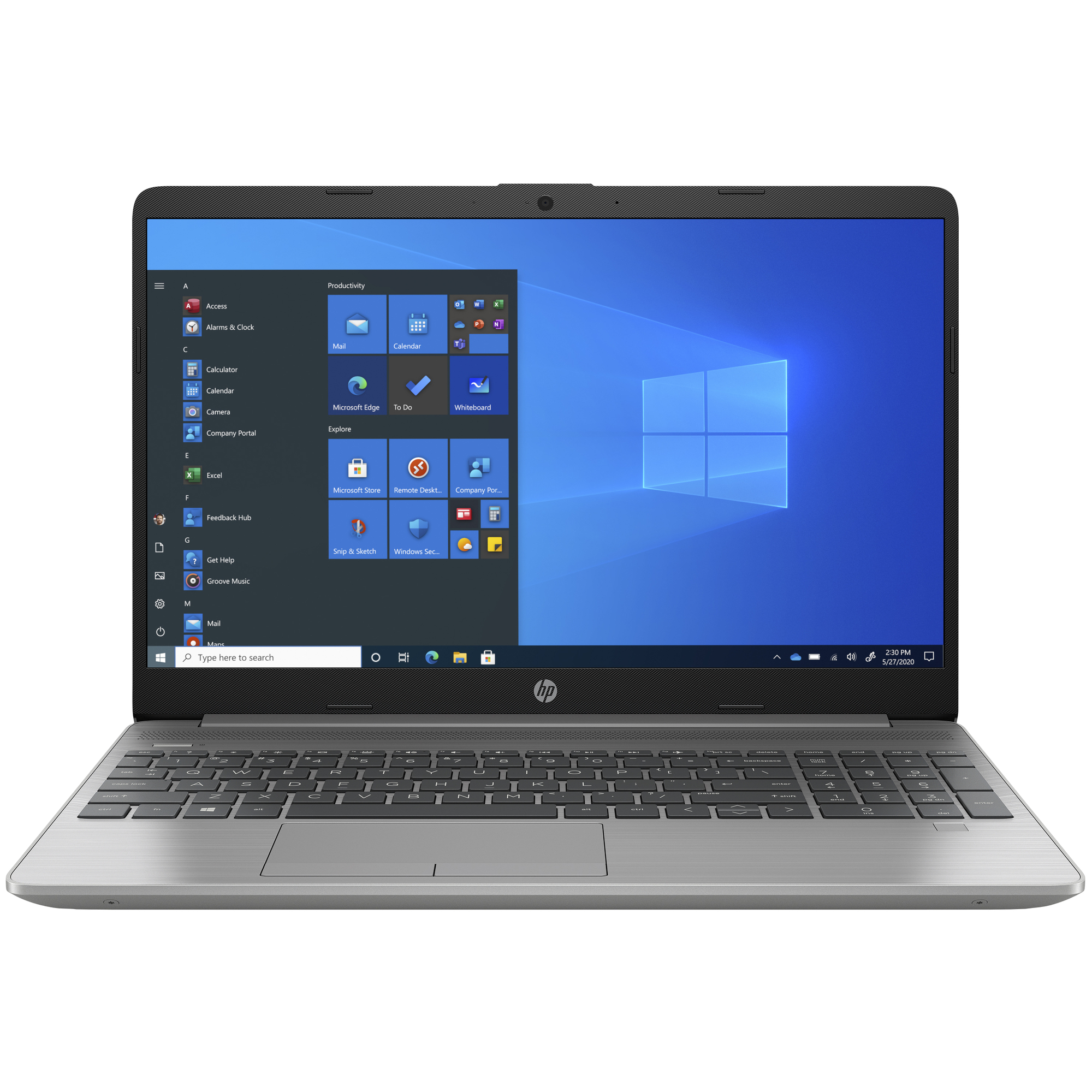 HP 250 G8 - Core i5 1035G1 / 1 Ghz - Win 10 Pro 64 Bits - 8 Go Ram - 256 Go SSD Nvme, HP Value - 15.6" Tn 1920 X 1080 (Full Hd) - UHD Graphics - Wi-Fi 5, Bluetooth - Argent Astéroïde - Clavier : Français