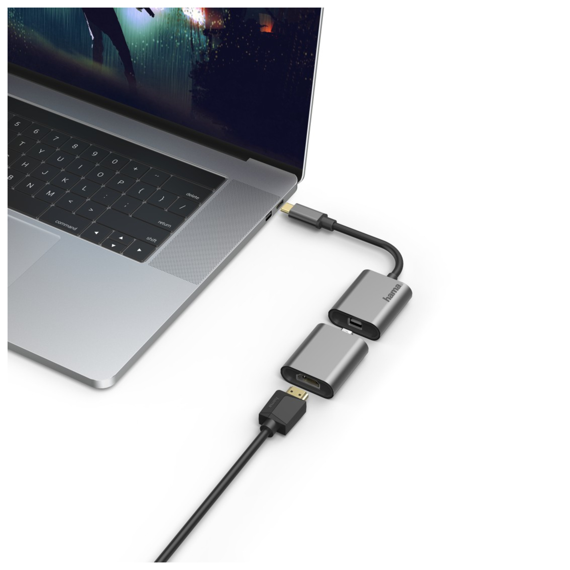 Hama 00200306 adaptateur graphique USB 4096 x 2160 pixels Neuf - vue 2