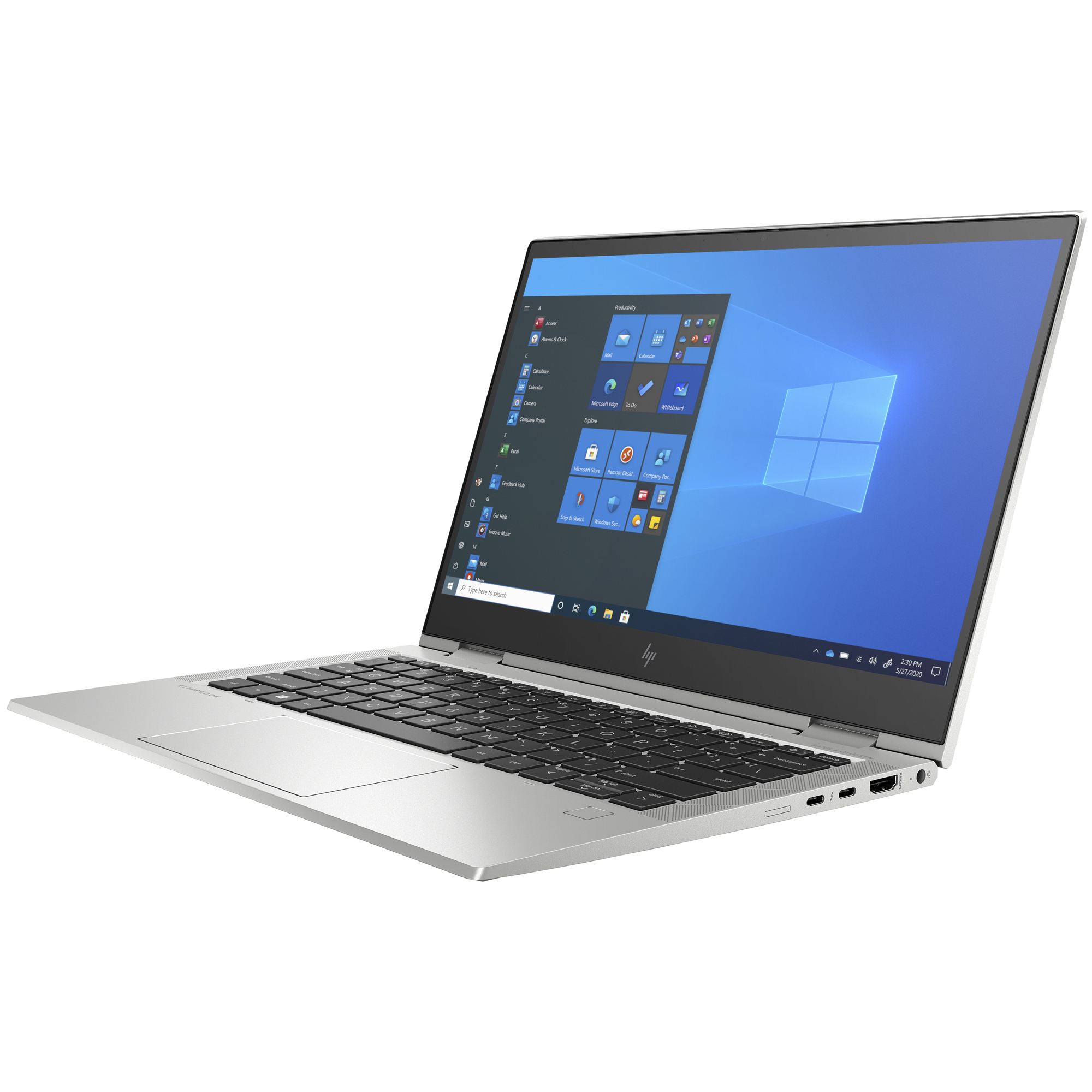 HP EliteBook x360 830 G8 i5 1135G7 Hybride 2 en 1 33 8 cm 13.3 Écran tactile Full HD Intel® Core™ i5 8 Go DDR4 SDRAM SSD Wi Fi 6 802.11ax Windows 10 Pro Très bon état - vue 3