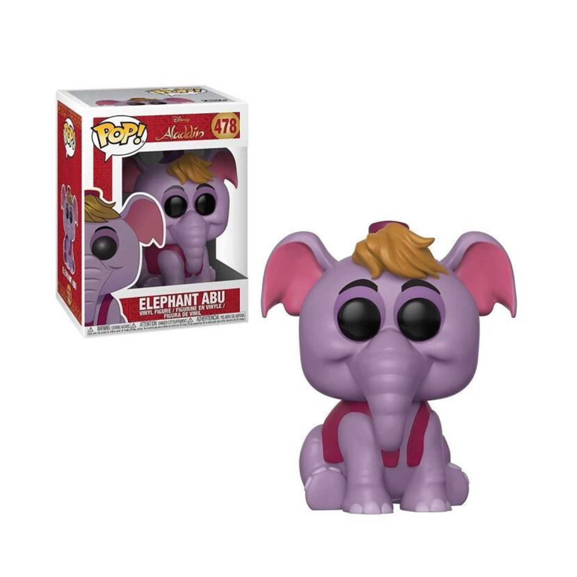 FUNKO Pop! Vinyl: Aladdin Abu Elephant Neuf