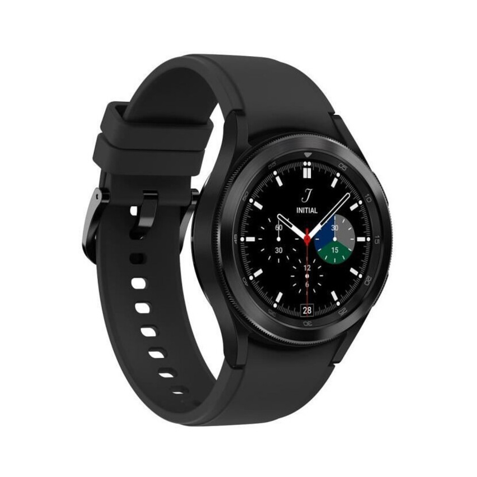 Galaxy Watch4 Classic 42mm - Super AMOLED - Bluetooth - Bracelet sport Noir - Neuf