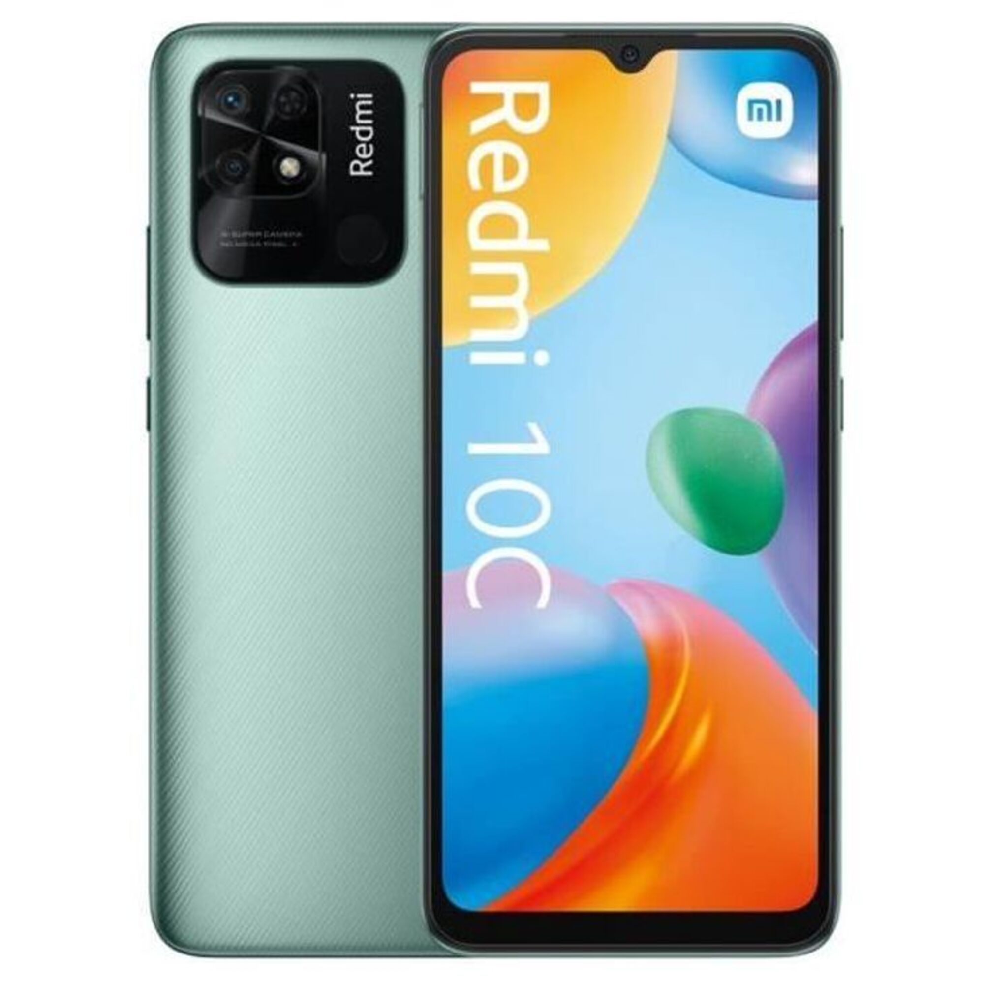 Redmi 10C 128 Go, Vert, débloqué - Neuf