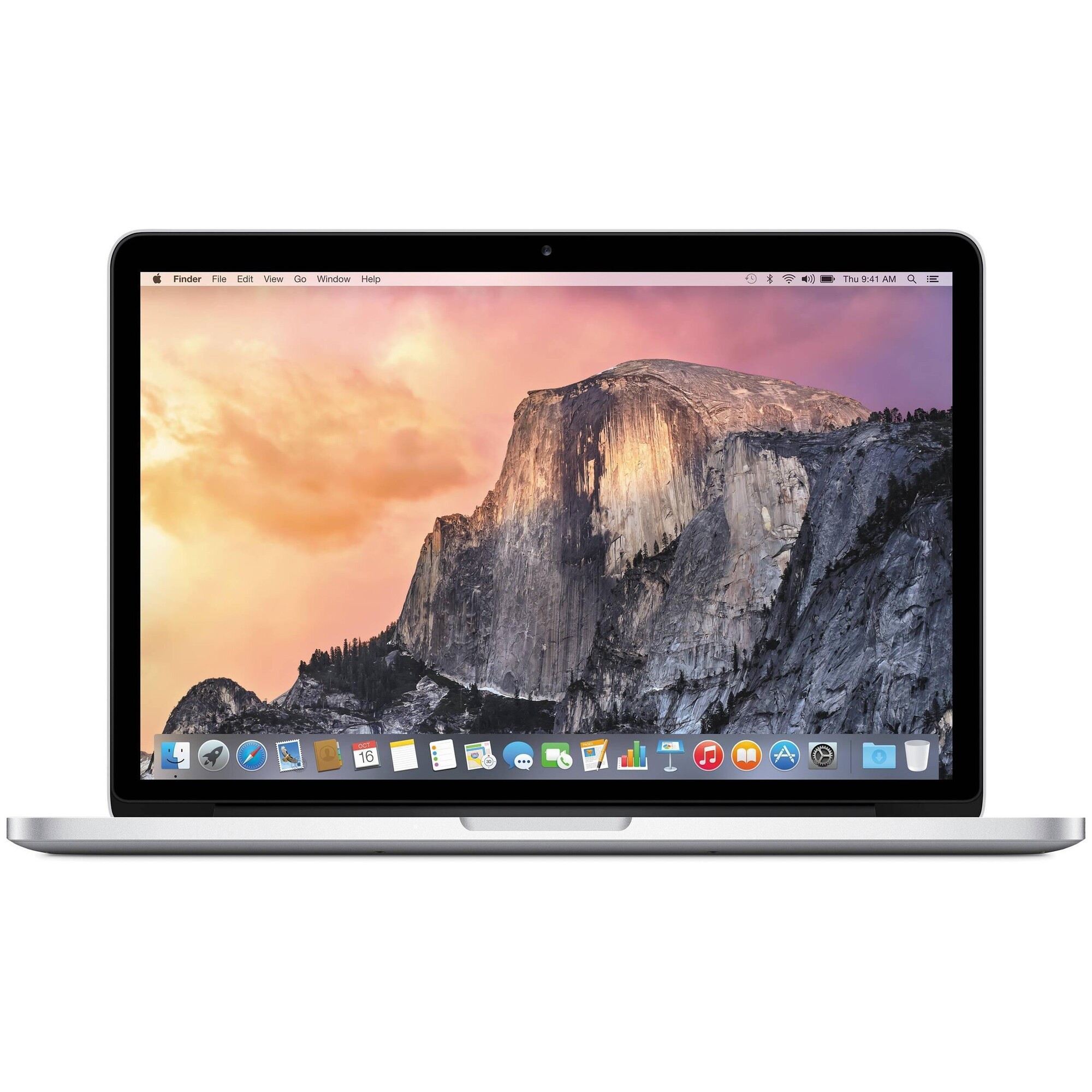 MacBook Pro  Core i5 (Début 2015) 13  2,7 GHz 256 Go SSD 8 Go Intel Iris Graphics 6100 Argent - Qwerty - UK - Excellent état