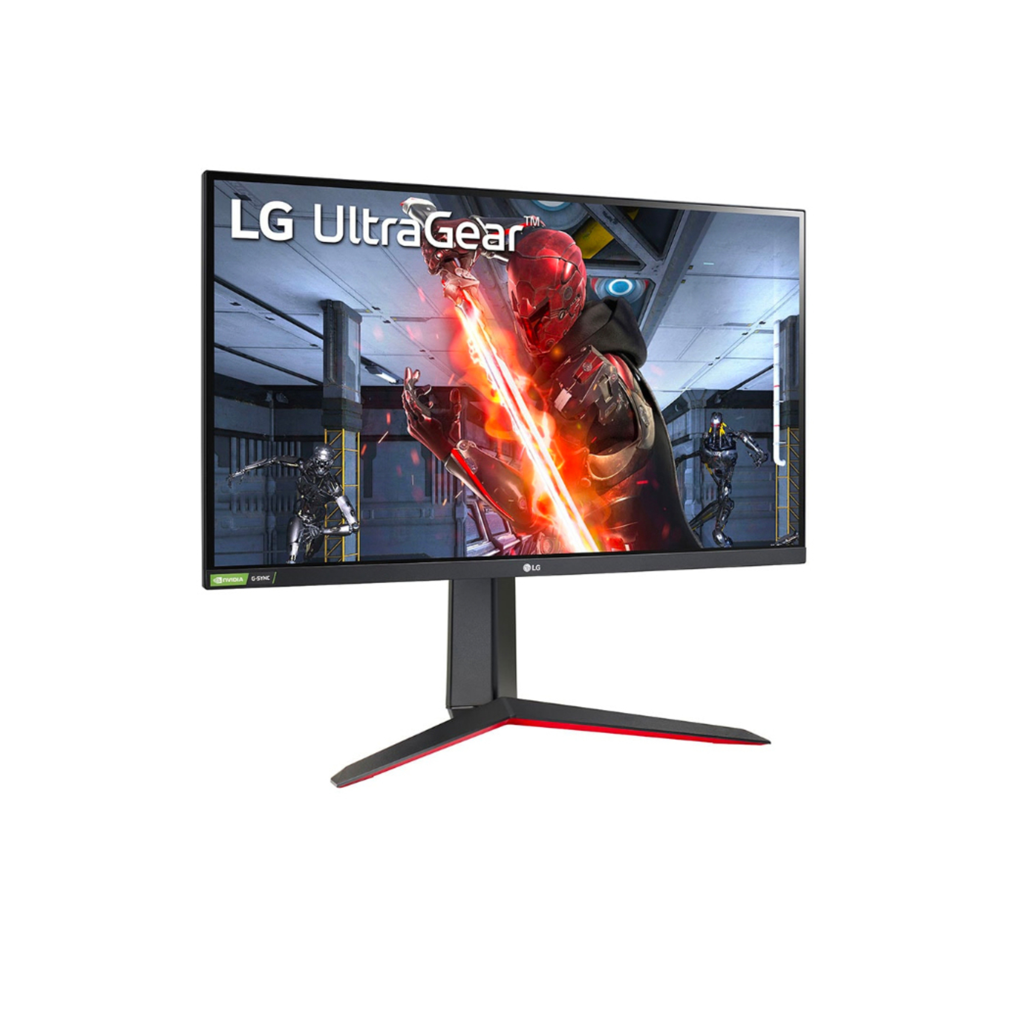 LG 27GN650-B écran plat de PC 68,6 cm (27 ) 1920 x 1080 pixels Full HD LED Noir, Rouge - Neuf