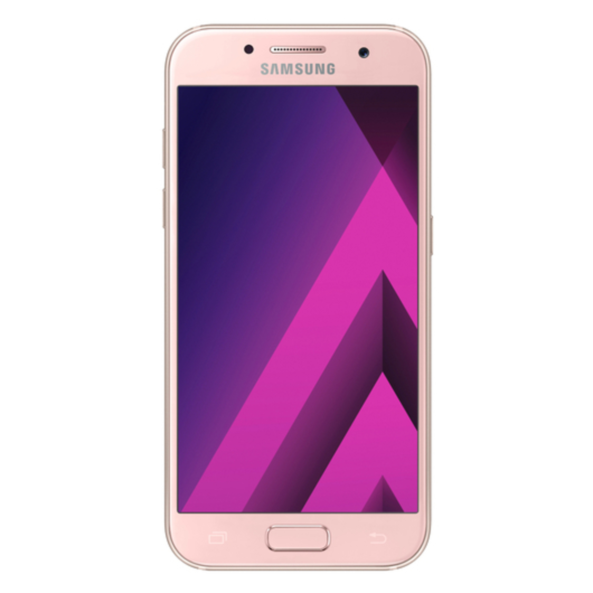 Galaxy A3 (2017) 16 Go, Rose - Excellent état