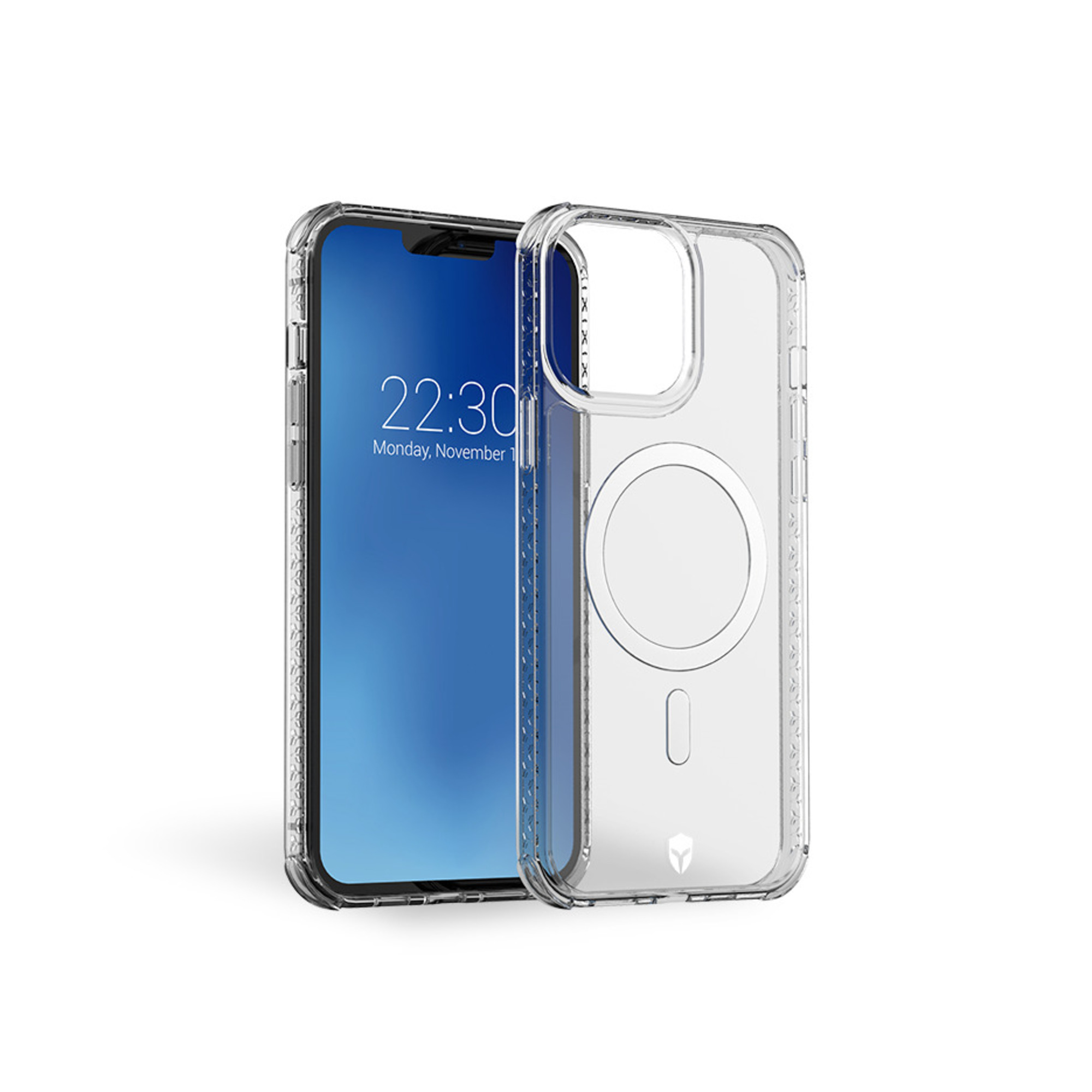 Apple iPhone 13 Pro Max AIR Funda rígida reforzada compatible con MagSafe Garantía de por vida Funda Force transparente - nuevo