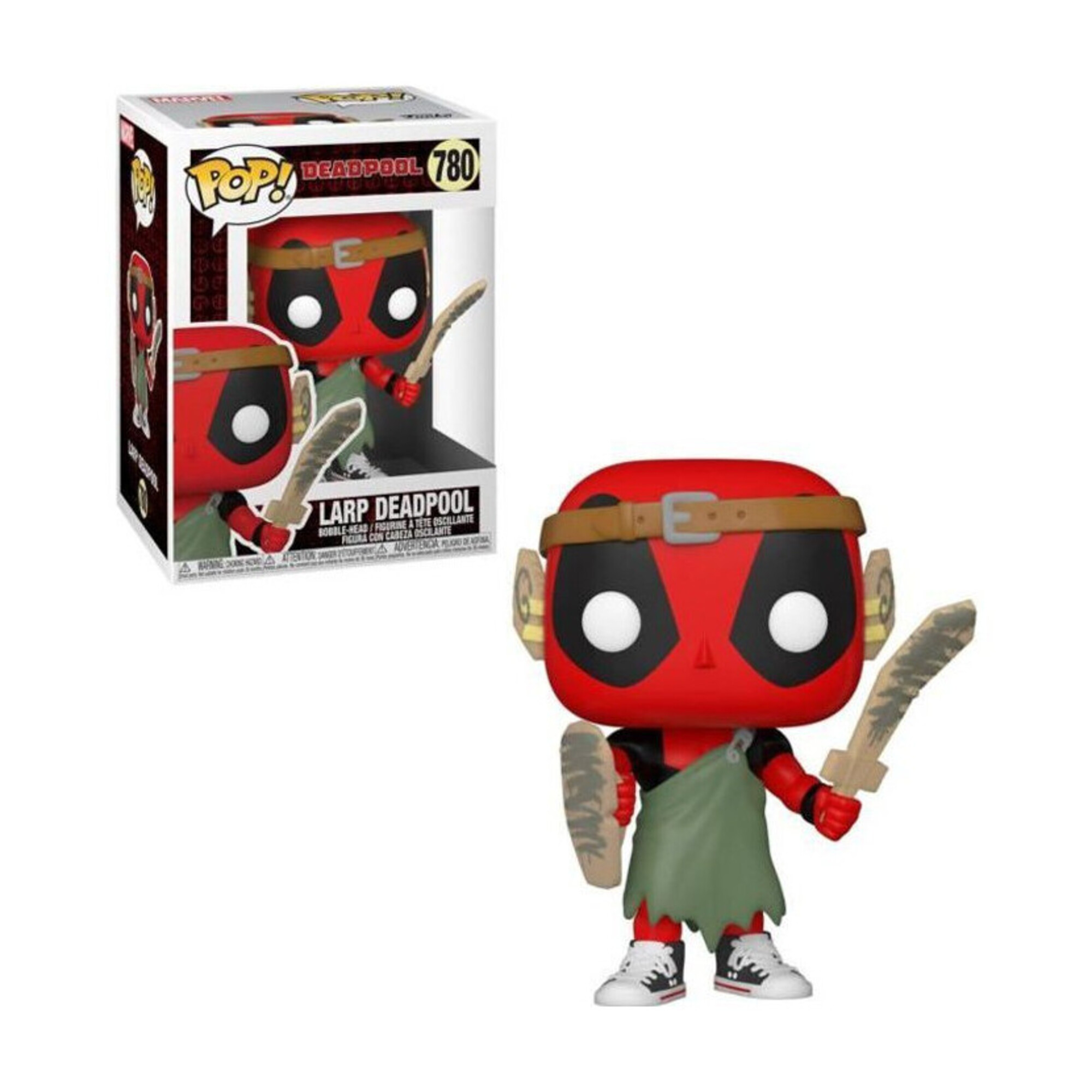 Funko Pop Marvel Nerd Deadpool - vue 2