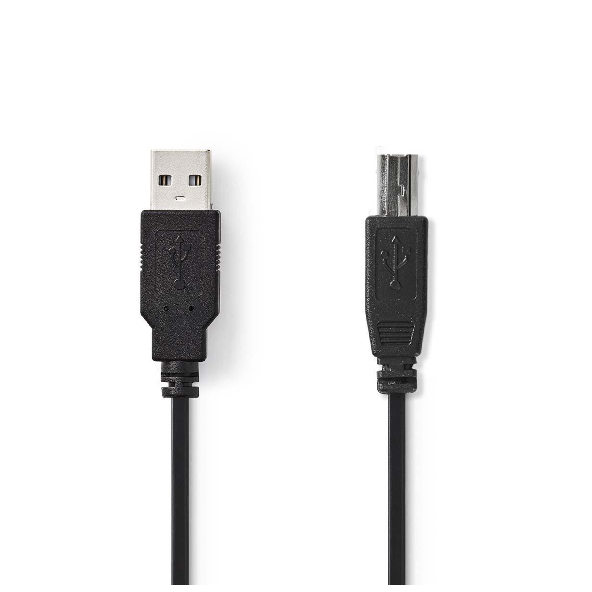 NEDIS  USB 2.0 Cable - A Male - B Male - 2.0 m - Noir