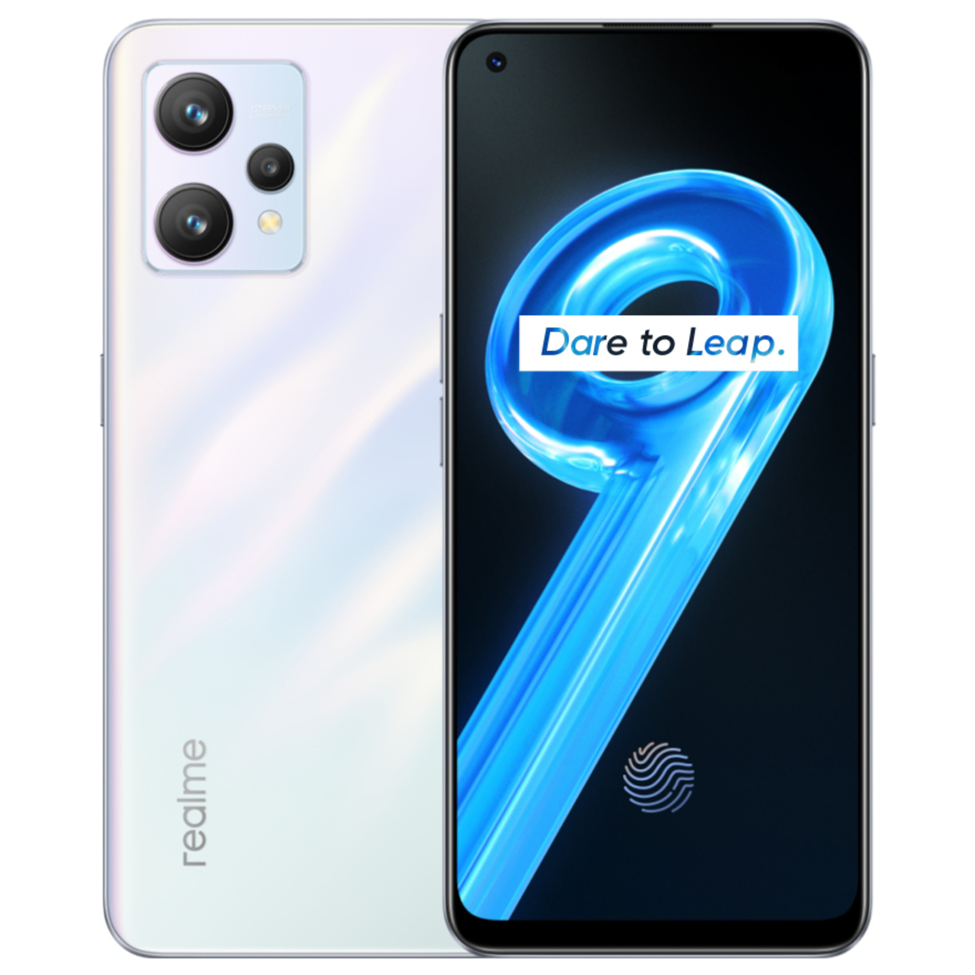 Realme 9 (4G) 128 Go, Blanc, Débloqué - Neuf