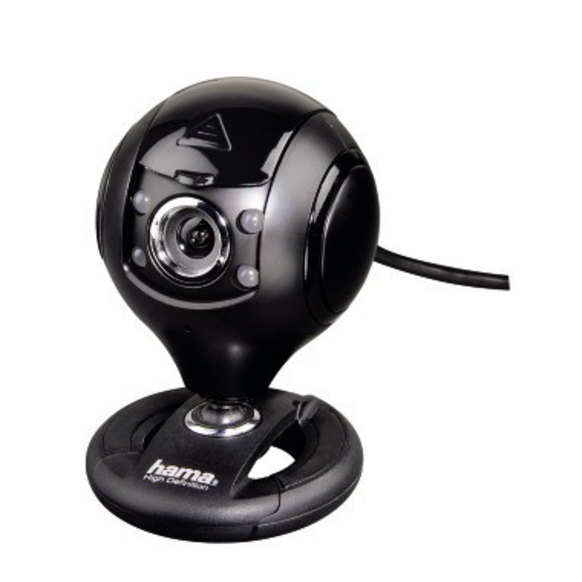 Webcam Hama 00053950 – 1,3 MP, 1280 x 1024 pixels, Microphone Intégré