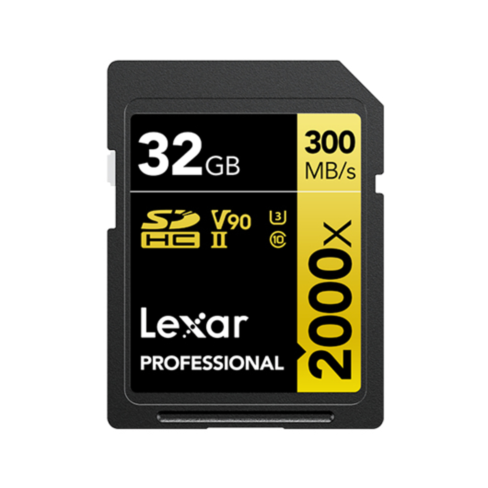 Lexar Professional 2000x 32 Go SDHC UHS-II Classe 10 - Neuf