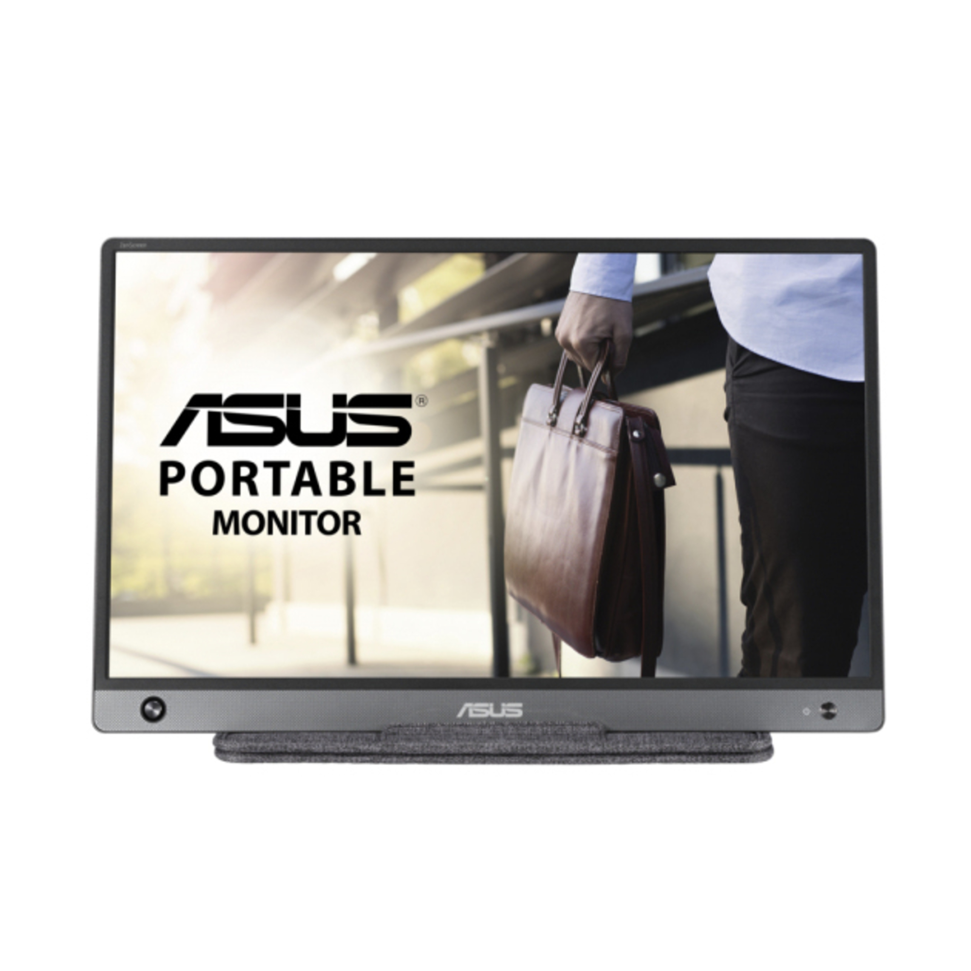 ASUS MB16AH 39,6 cm (15.6 ) 1920 x 1080 pixels Full HD Noir, Gris - Neuf