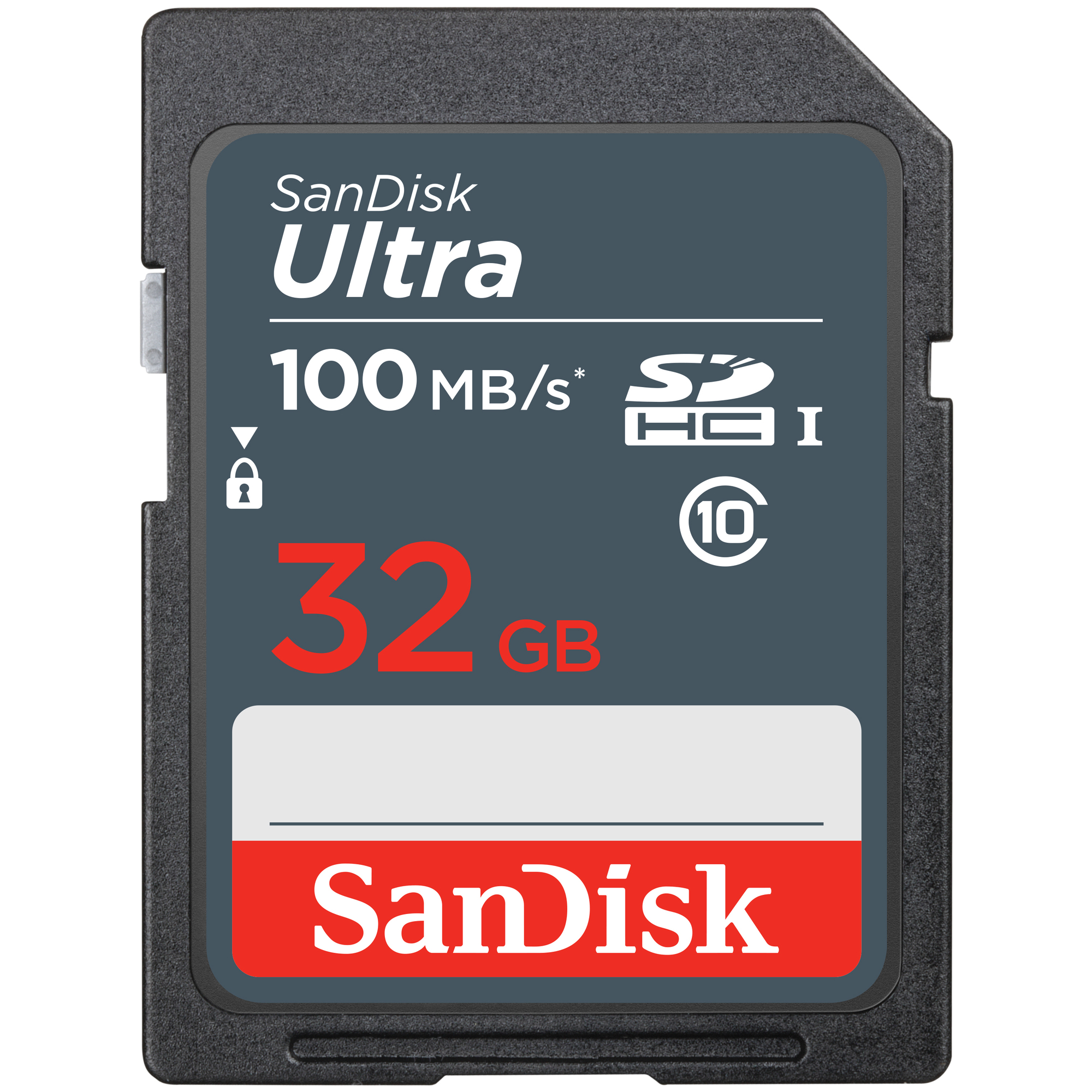 SanDisk Ultra 32GB SDHC Mem Card 100MB/s 32 Go UHS-I Classe 10 - Neuf