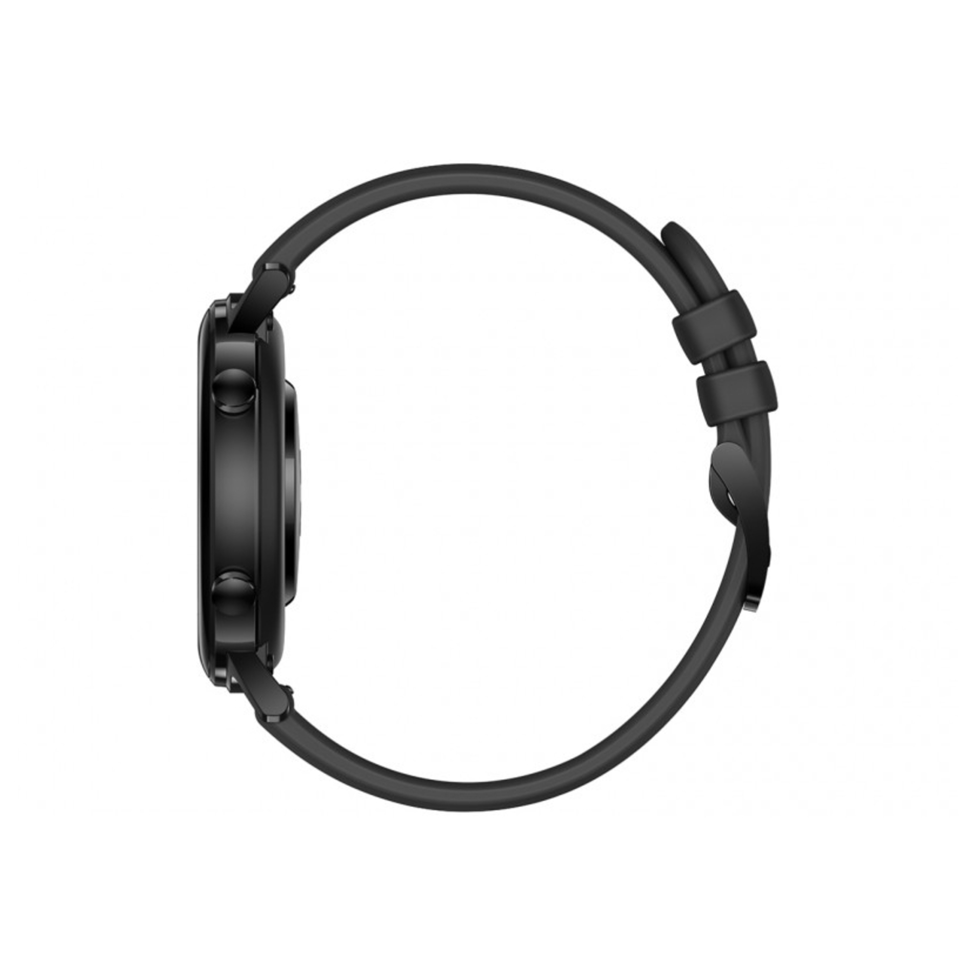 Huawei Watch Gt 2 Sport 42 Mm Acier Inoxydable Montre Intelligente Avec Bracelet Fluoroélastomère Taille Du Poignet : 130 200 Mm Affichage 1.2 Bluetooth 29 G - vue 3