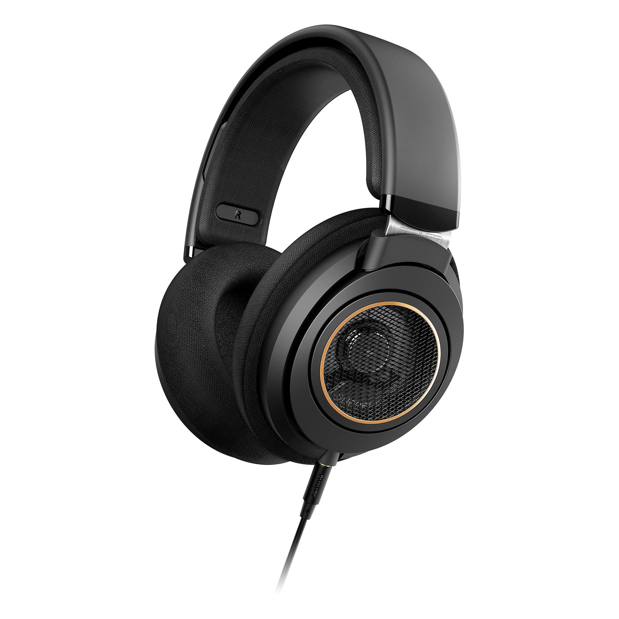 Philips SHP9600/00 écouteur/casque Écouteurs Avec fil Arceau Musique Noir - Neuf