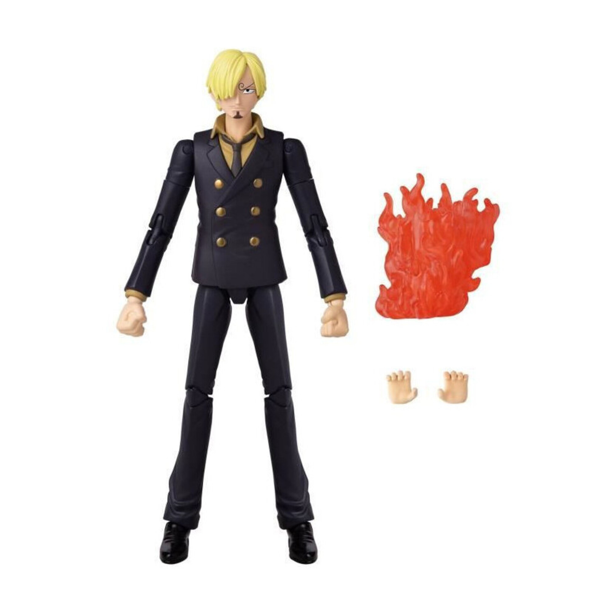 BANDAI Anime Heroes - One Piece - Figurine Anime heroes 17 cm - Sanji - Neuf