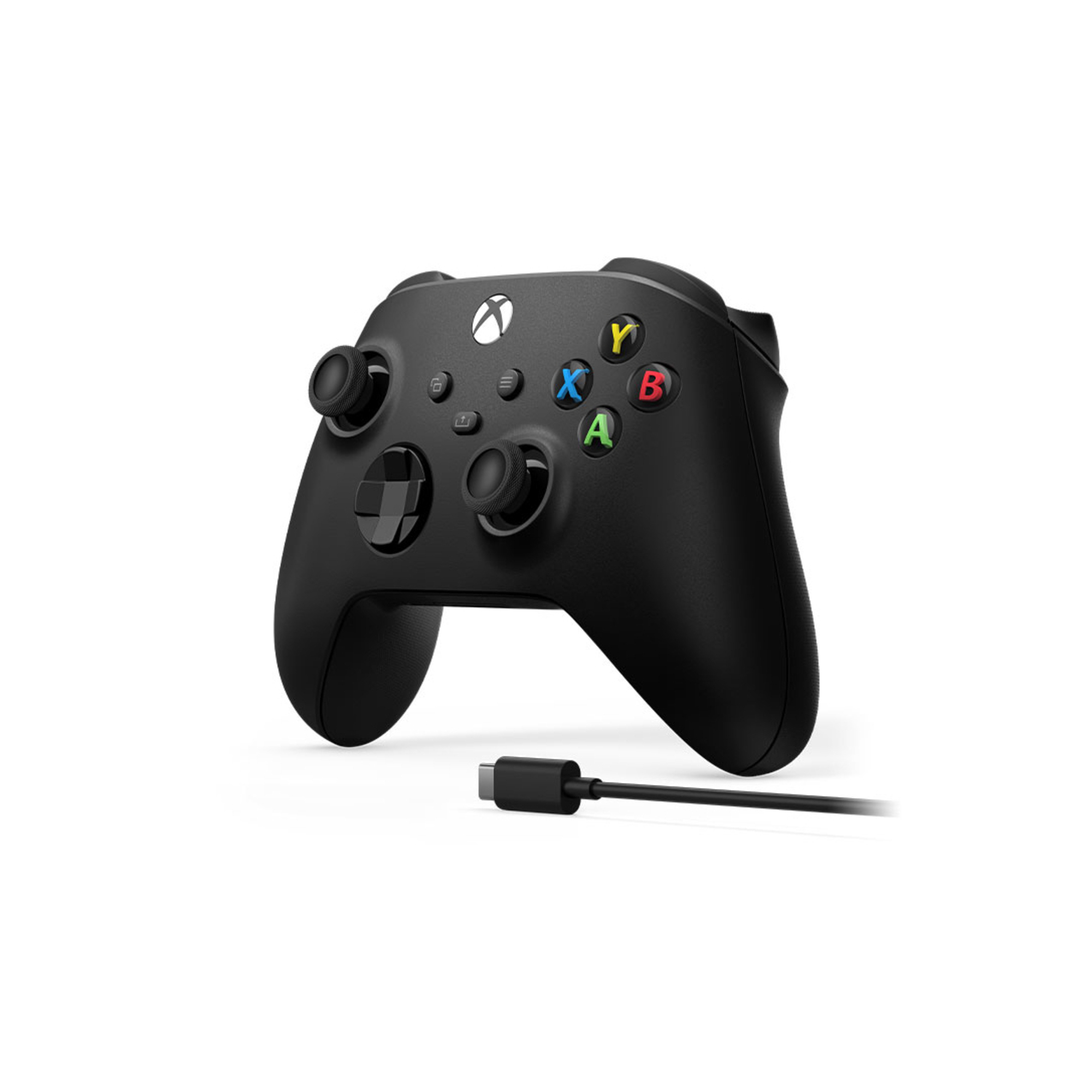 Microsoft Xbox Wireless Controller + USB-C Cable Noir Manette de jeu Analogique/Numérique PC, Xbox One, Xbox One S, Xbox One X, Xbox Series S, Xbox Series X - Excellent état