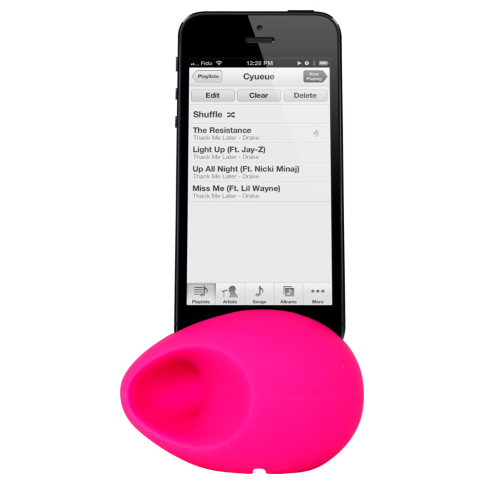 Oeuf Amplificateur de son pour Apple iPhone 5/5s/5C/SE, Rose - Neuf