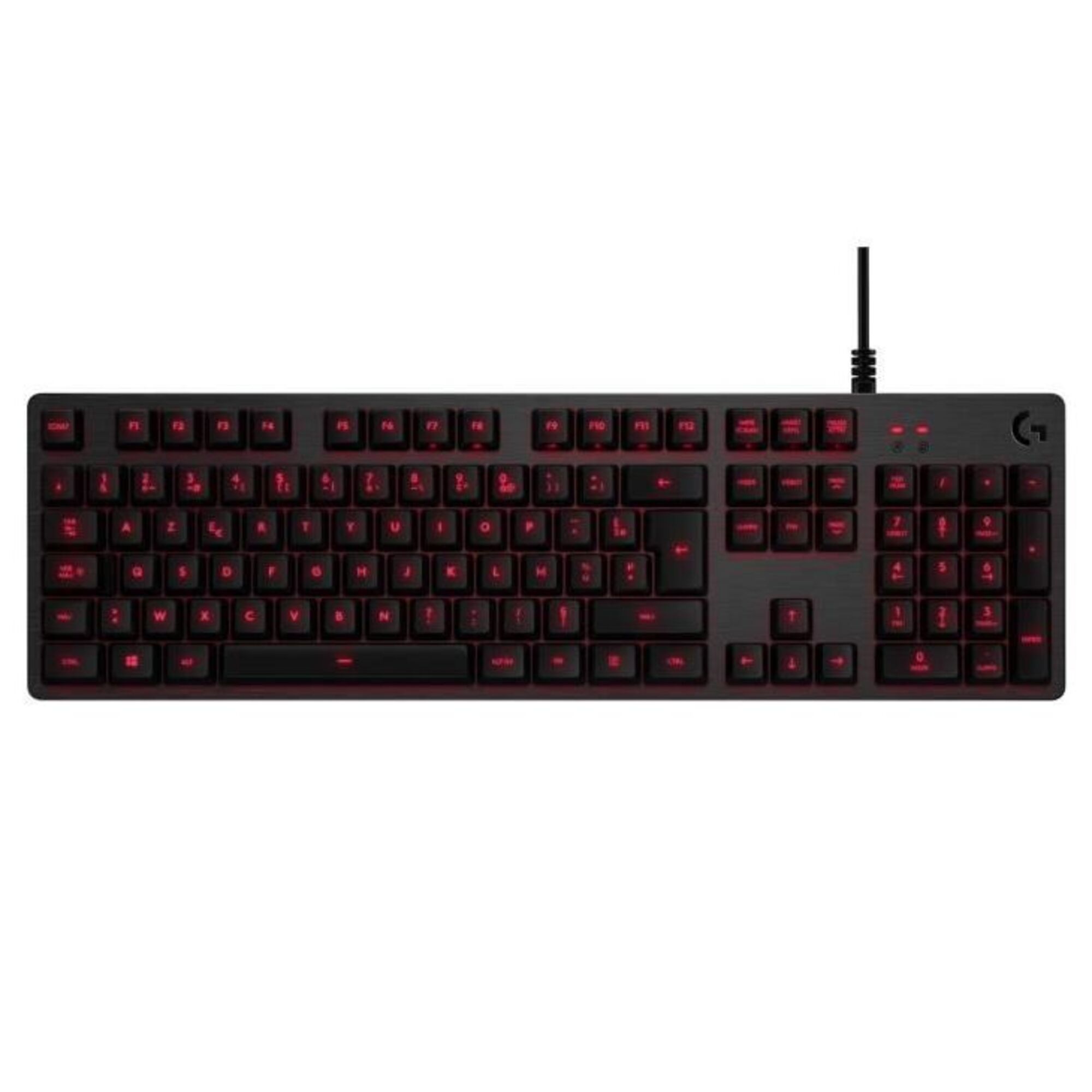 Logitech G G413 Carbon clavier Jouer USB AZERTY Français Charbon - Neuf