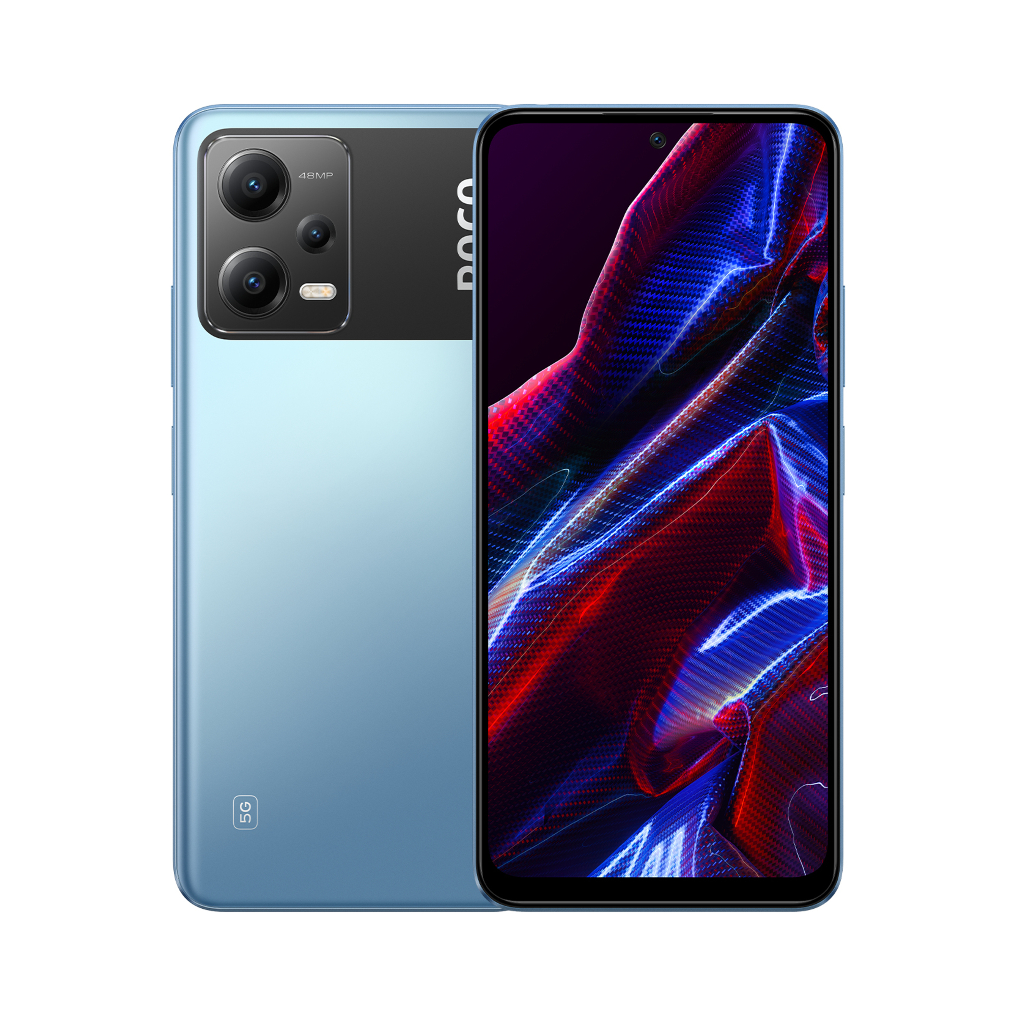 Xiaomi Poco X5 (5G) 128 Go, Bleu, débloqué - Neuf