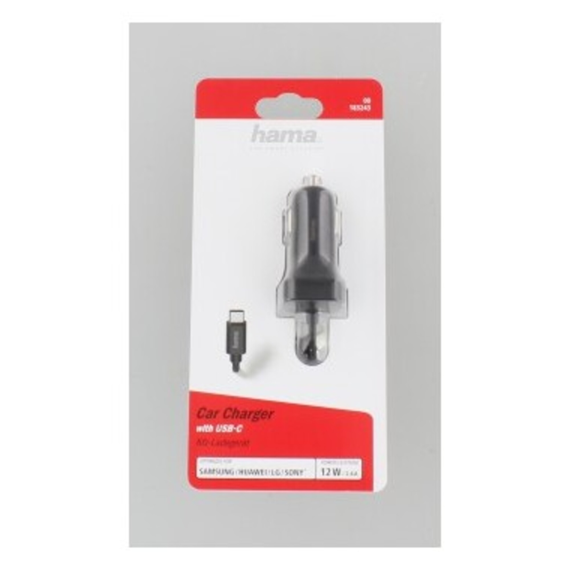 Hama 00183243 chargeur d'appareils mobiles Smartphone Allume cigare Auto Neuf - vue 2