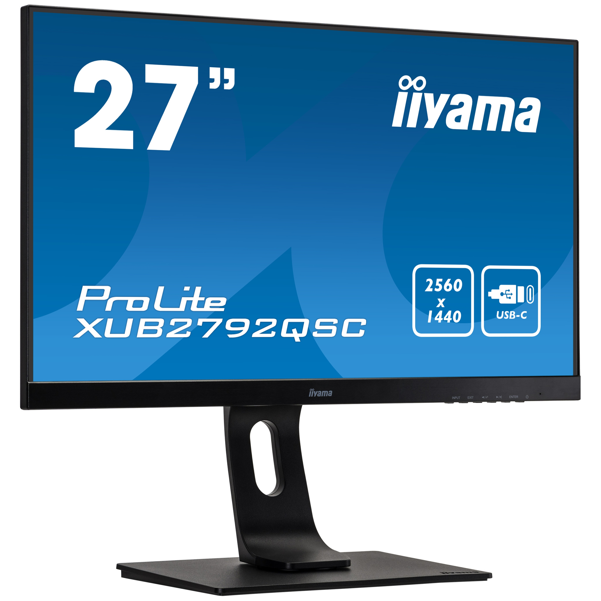 Iiyama PROLITE XUB2792QSC B1 27 WQHDIPS75HzHDMITypeC - vue 4