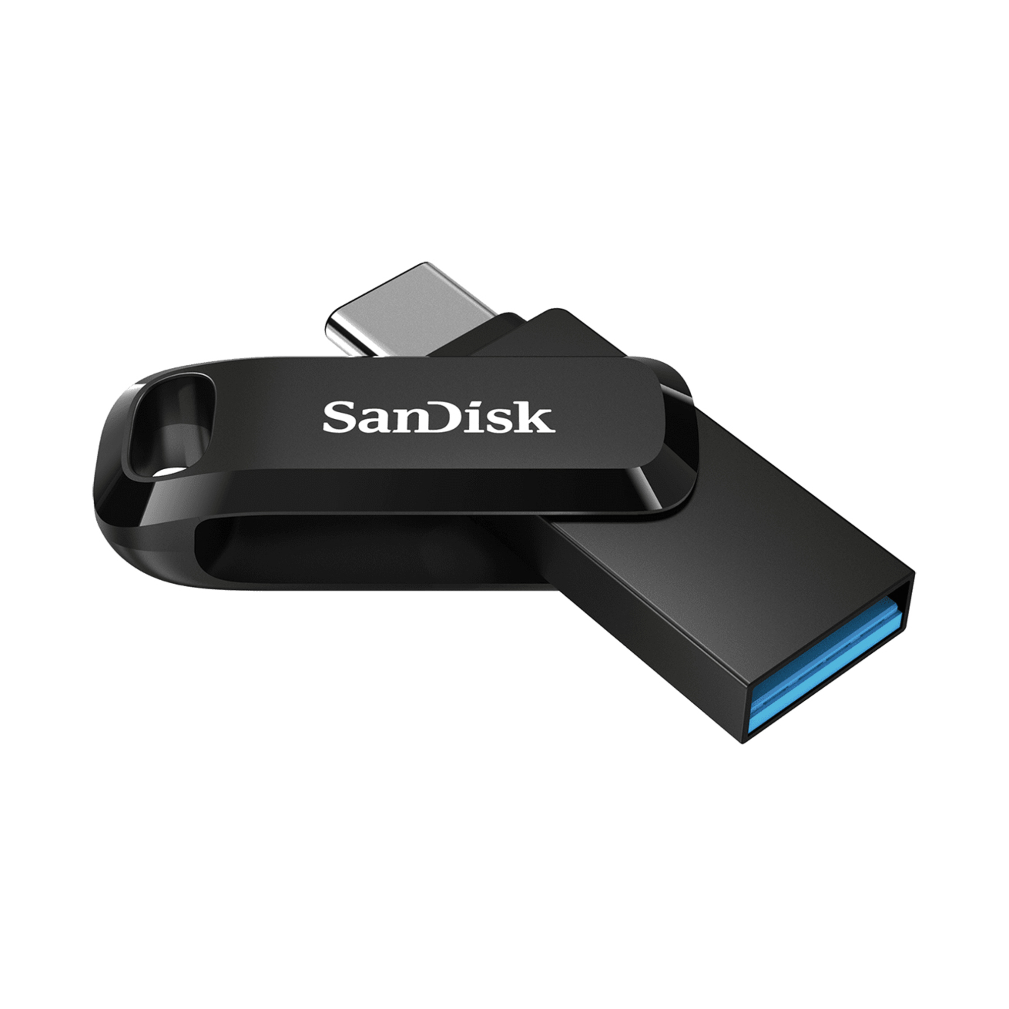 SanDisk Ultra Dual Drive Go lecteur USB flash 256 Go USB Type-A / USB Type-C 3.2 Gen 1 (3.1 Gen 1) Noir - Neuf