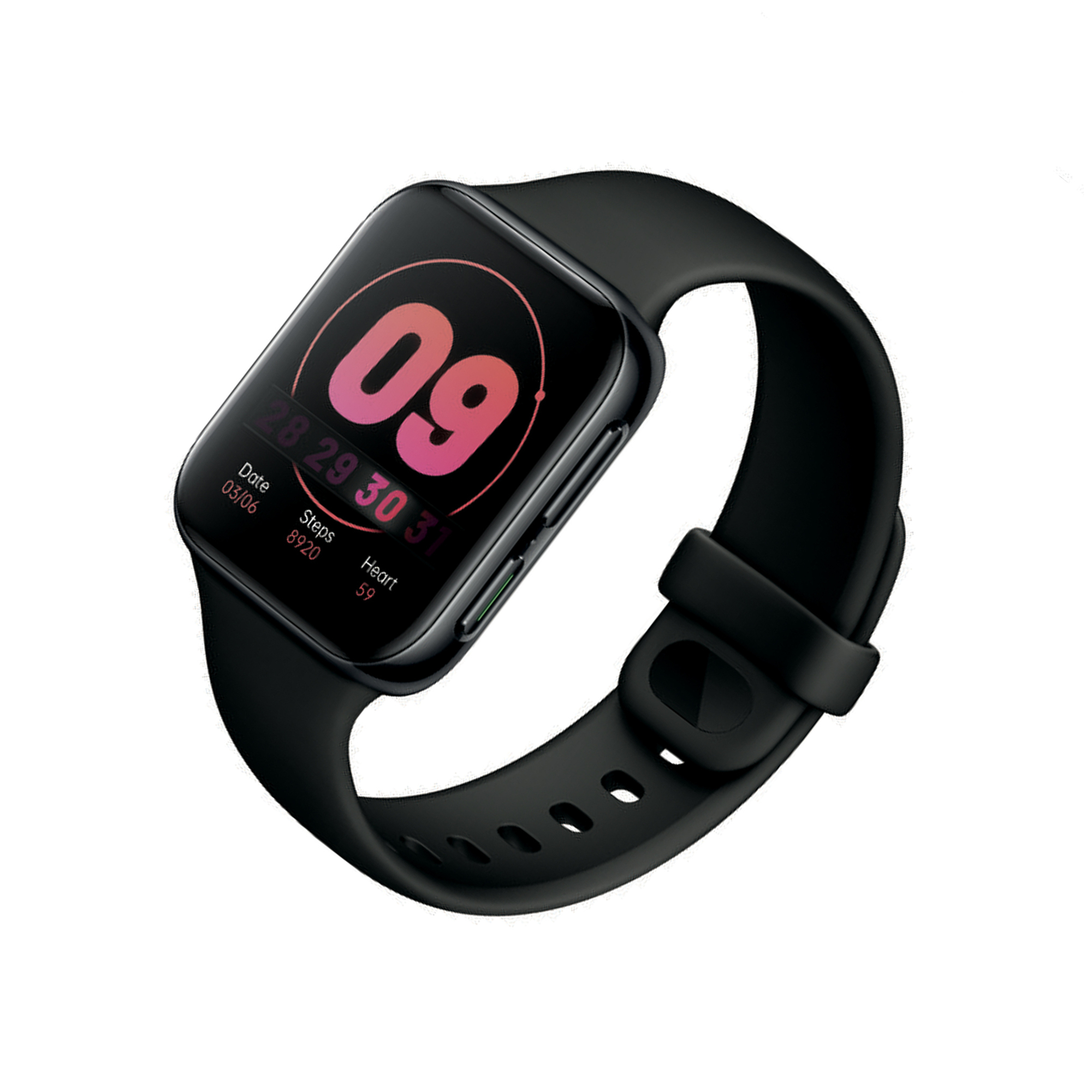 OPPO Watch 41mm 4 06 cm 1.6 AMOLED Numérique 320 x 360 pixels Écran tactile Wifi GPS satellite Très bon état - vue 3