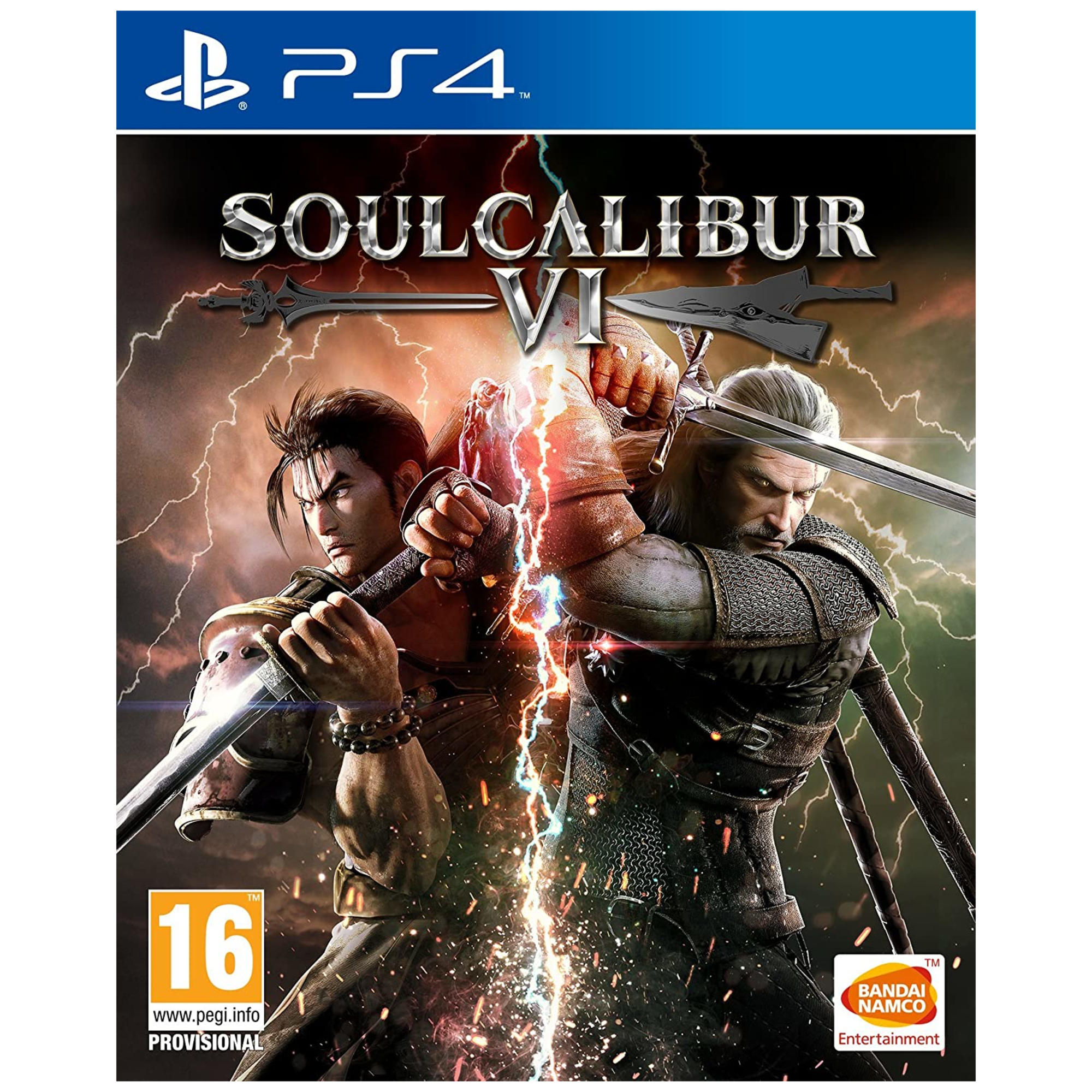 Sony Soulcalibur VI Standard Allemand Anglais Espagnol Français Italien Japonais Russe PlayStation 4 Neuf