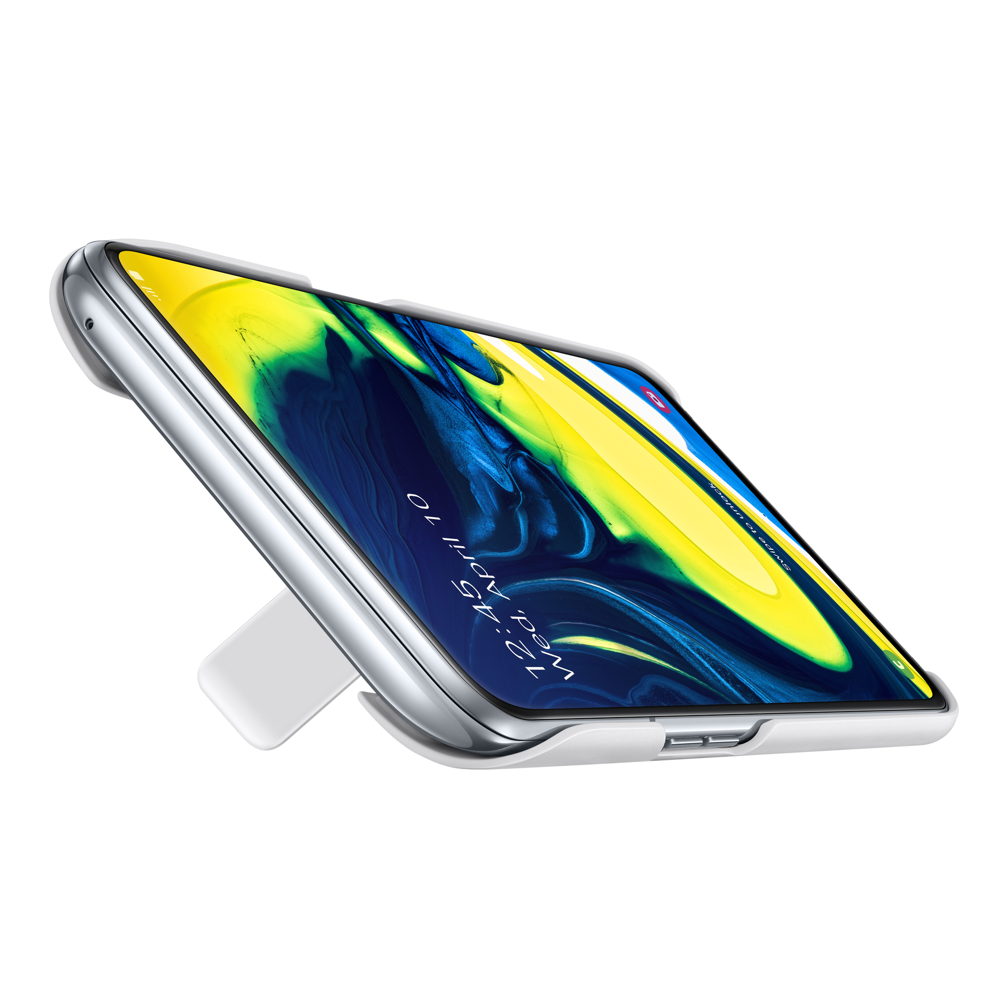 Coque rigide Samsung Galaxy A80 Fonction stand Couleur Style moderne - vue 4