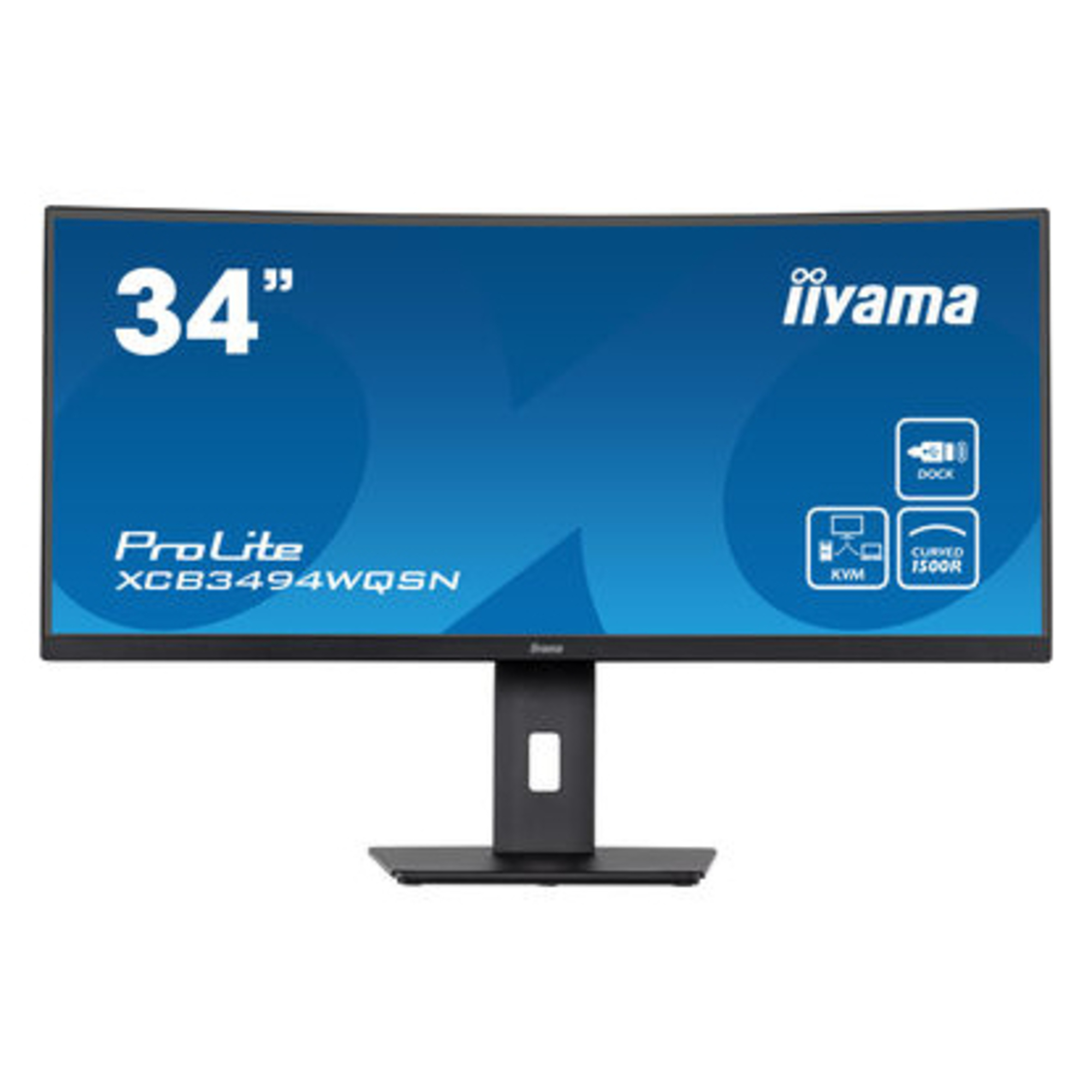 iiyama ProLite XCB3494WQSN-B5 LED display 86,4 cm (34 ) 3440 x 1440 pixels UltraWide Quad HD Noir - Neuf