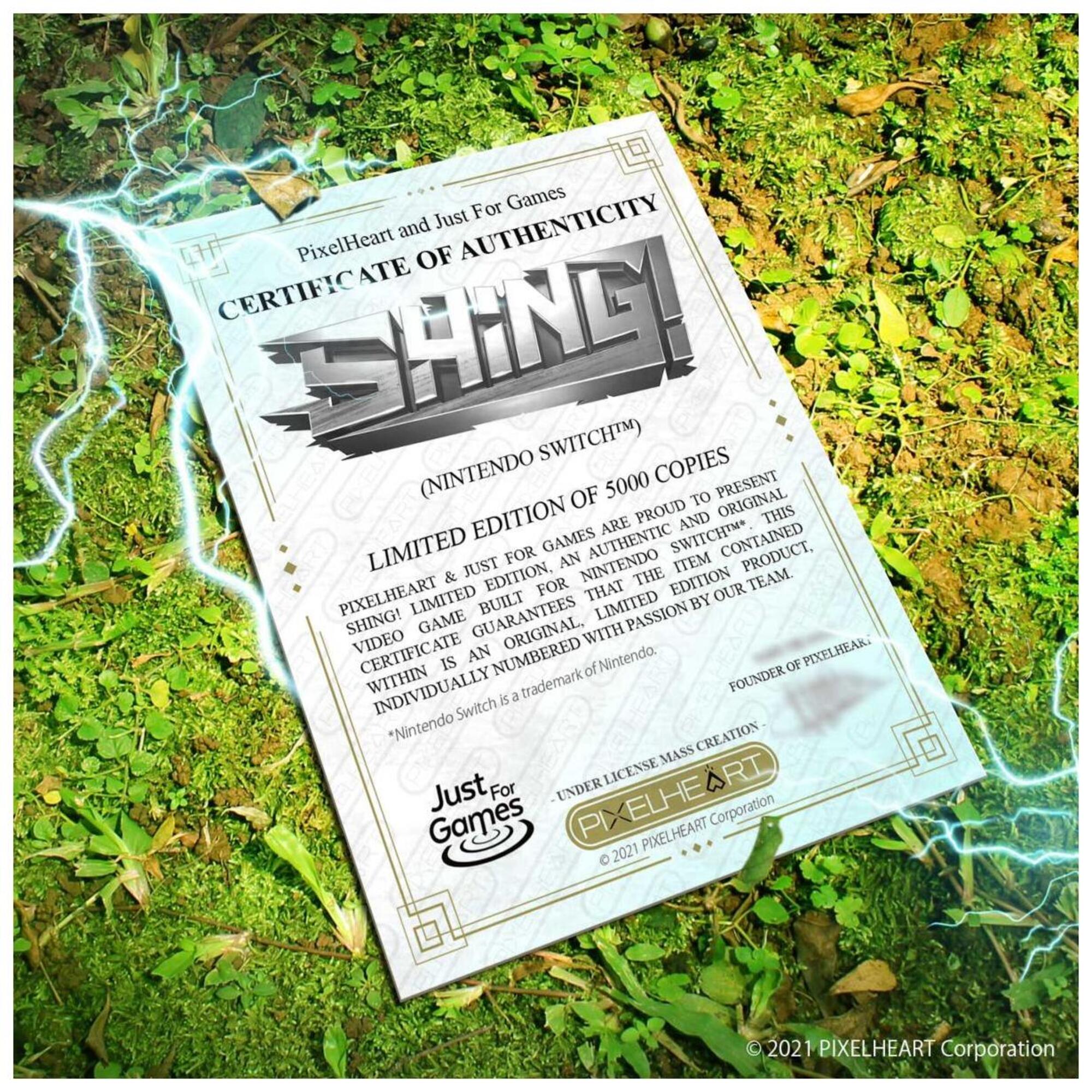 SHING! Nintendo Switch Just Limited - Neuf