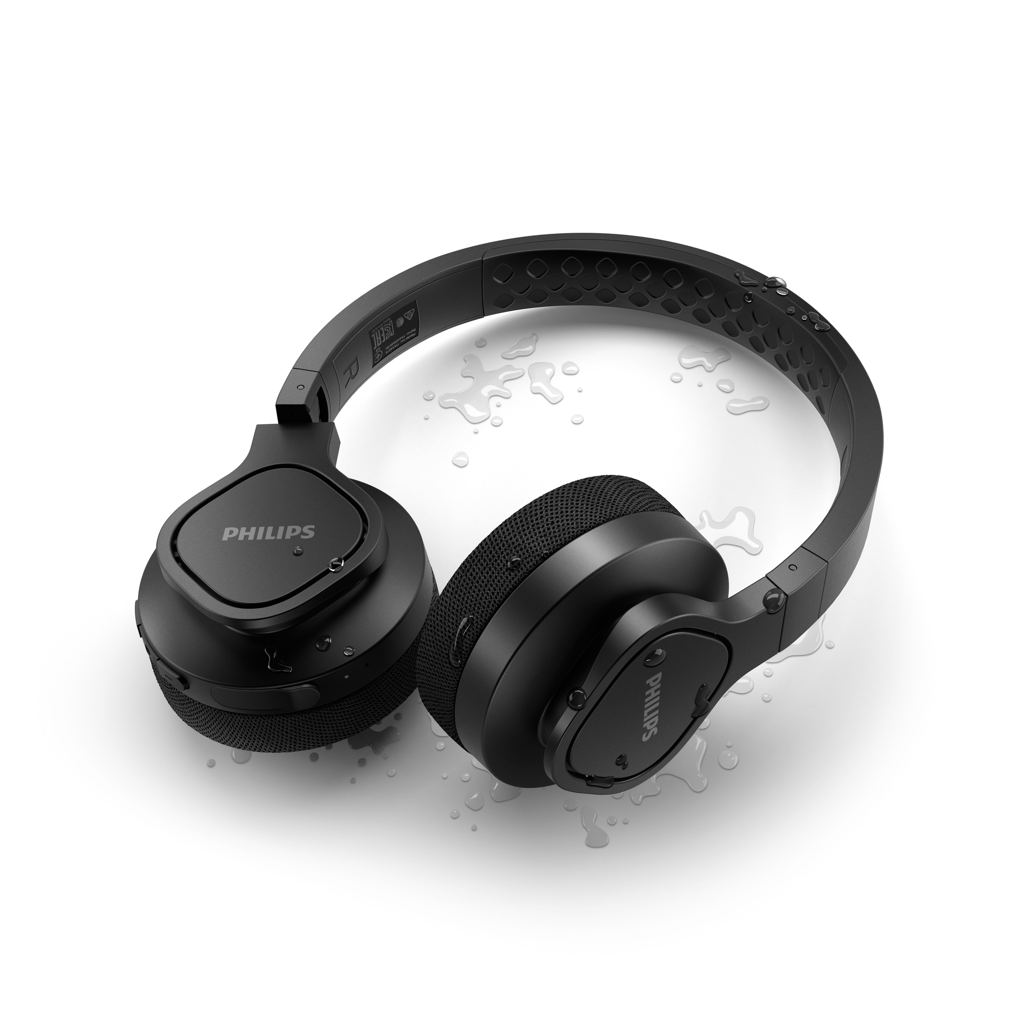 Philips TAA4216BK/00 écouteur/casque Avec fil &sans fil Arceau Sports USB Type-C Bluetooth Noir - Neuf