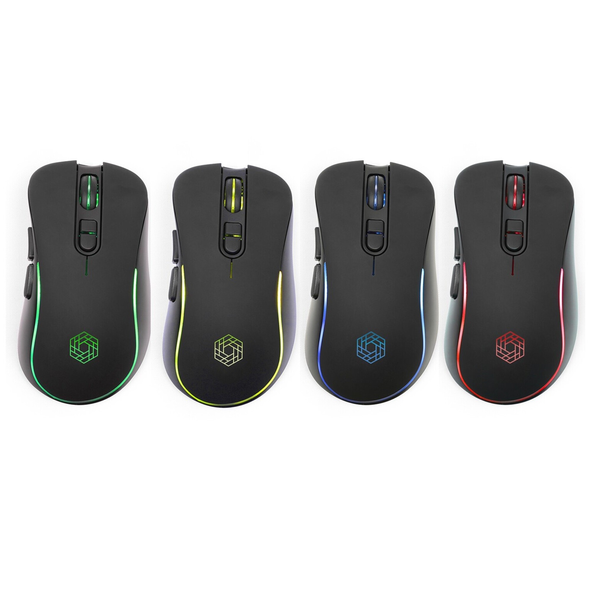 LIVOO TEA287 gamer filaire 7 boutons Programmables Rétro éclairage LED RGB Sensibilité ajustable 1200 à 7200 DPI - vue 4