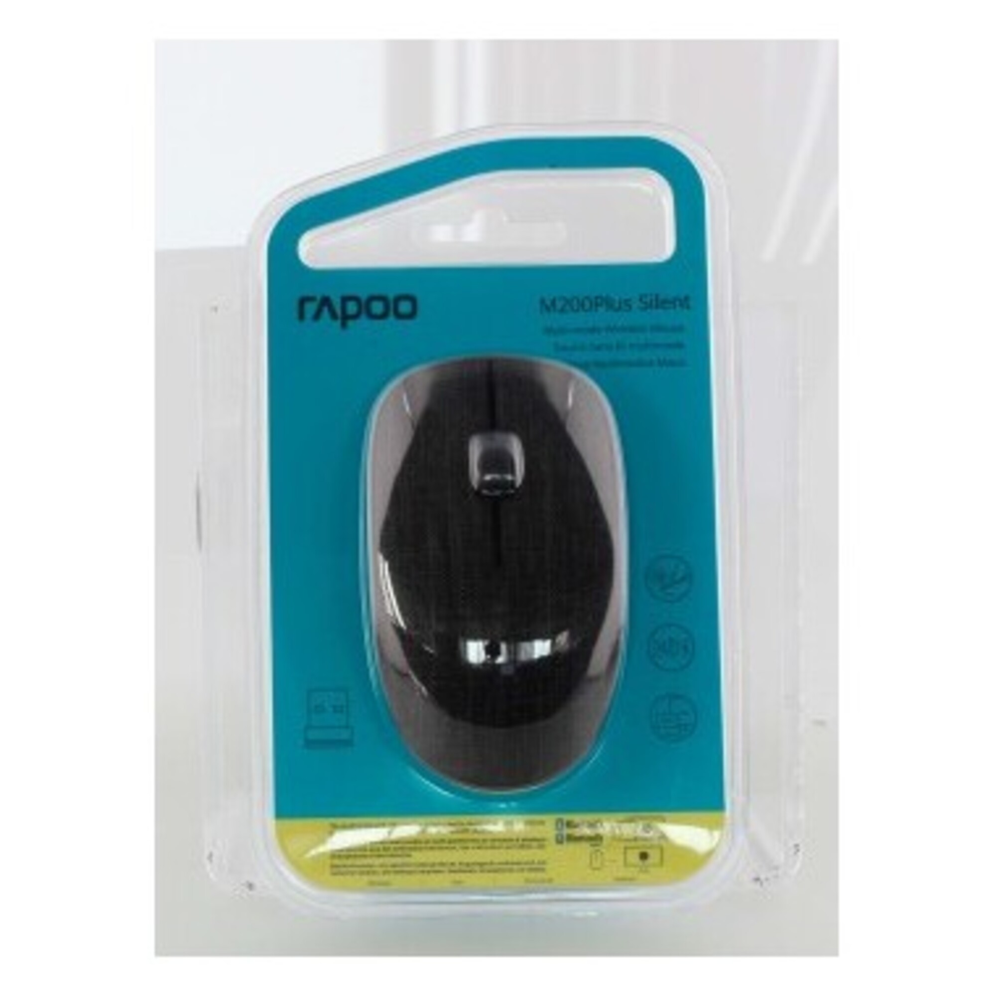 Rapoo M200 Plus Bureau Ambidextre RF sans fil + Bluetooth Optique 1300 DPI Neuf - vue 2