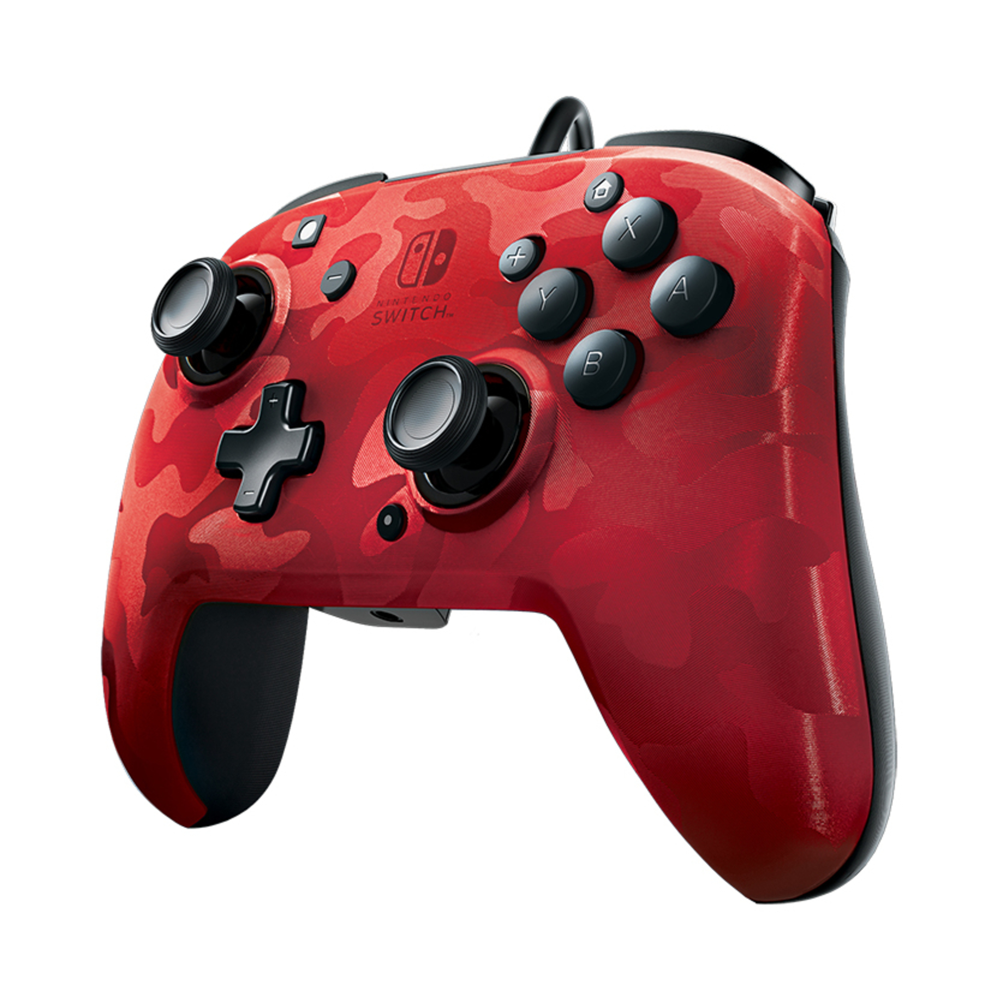 Manette de jeu Faceoff Deluxe+ Analogique/Numérique Nintendo Switch Rouge - Neuf