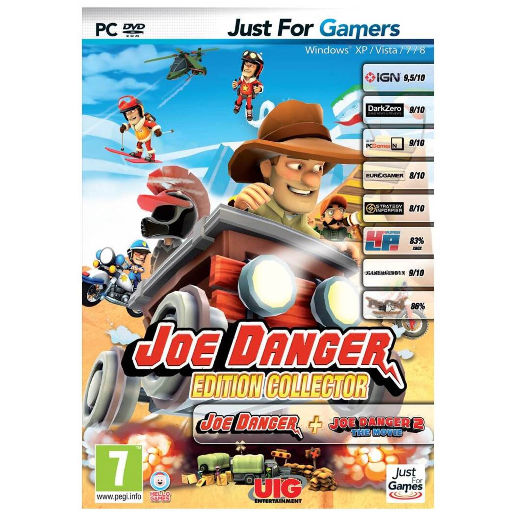 Joe Danger1 + Joe Danger 2 Collector Pc - vue 2