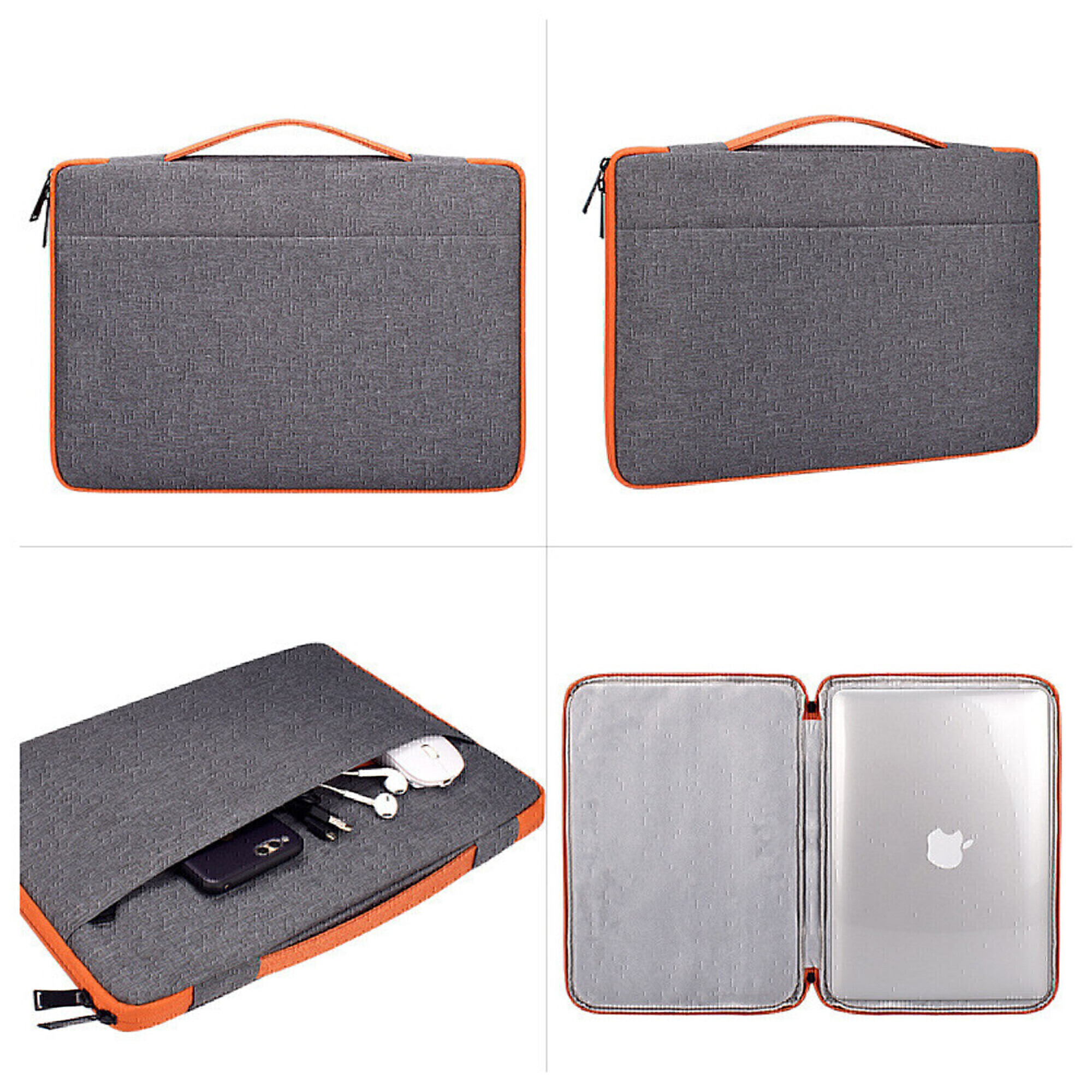 Sacoche Bord 13' pour PC ASUS Chromebook Housse Protection Pochette Ordinateur Portable 13 Pouces (GRIS) - Neuf