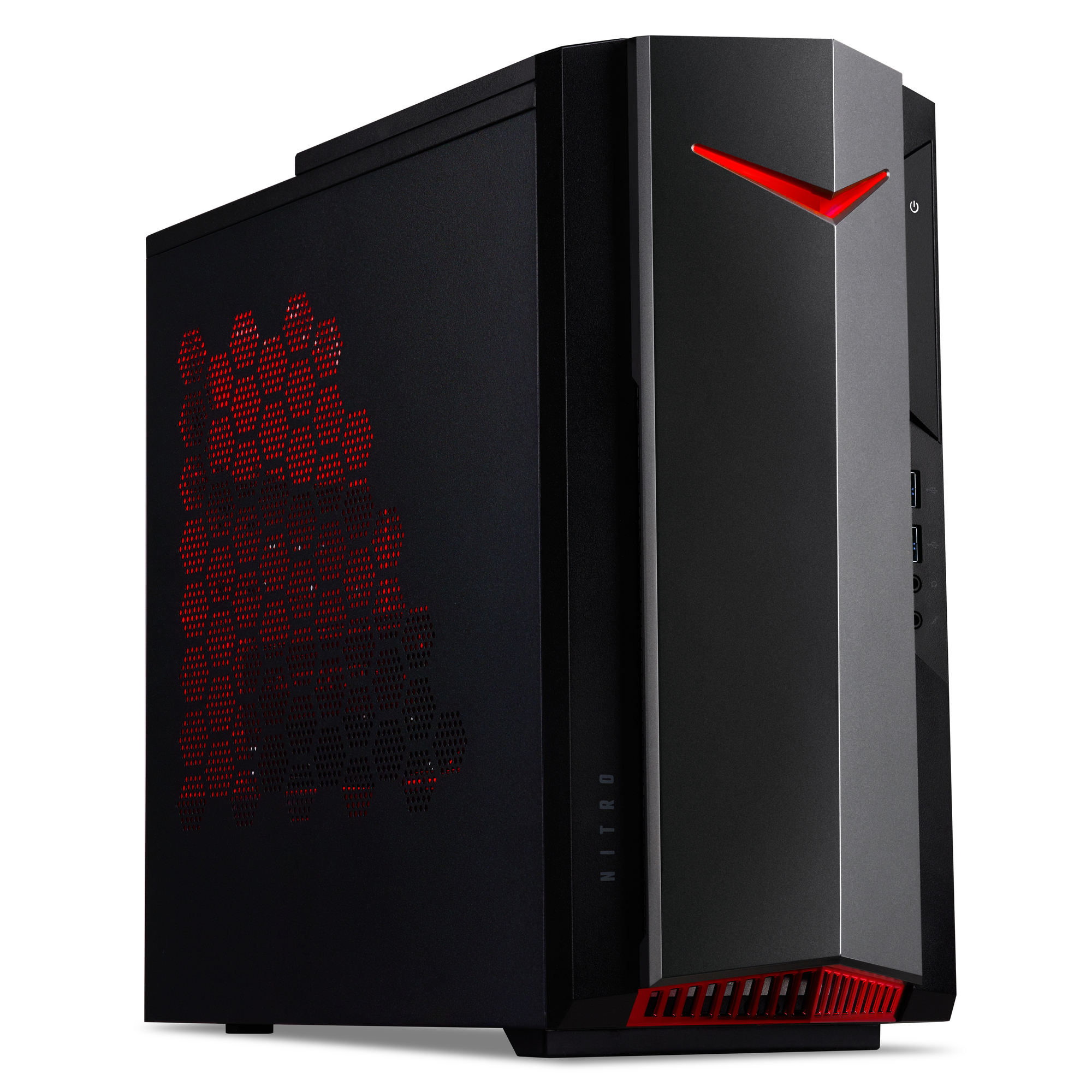 Acer NITRO 50 N50-120 5600G Bureau AMD Ryzen™ 5 8 Go DDR4-SDRAM 512 Go SSD Windows 11 Home PC Noir - Neuf
