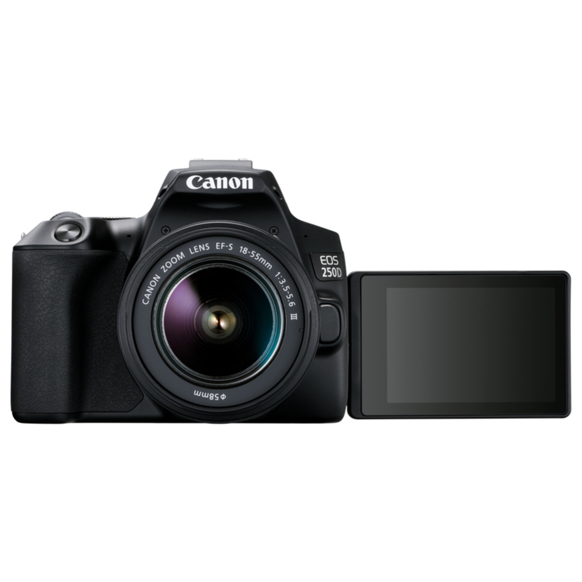 Canon EOS + EF 18 55mm f3.5 5.6 III + EF 75 300mm f4 5.6 III Kit d'appareil photo SLR 24 1 MP CMOS 6000 x 4000 pixels Neuf - vue 2