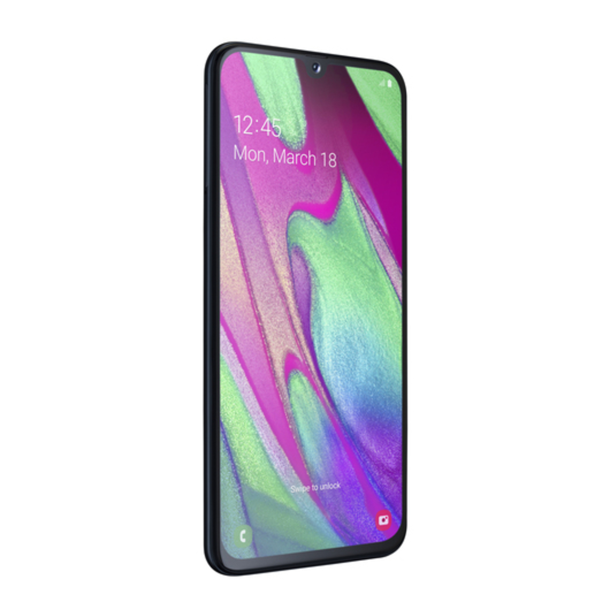 Galaxy A40 2019 64 Go, Noir, débloqué - Bon état