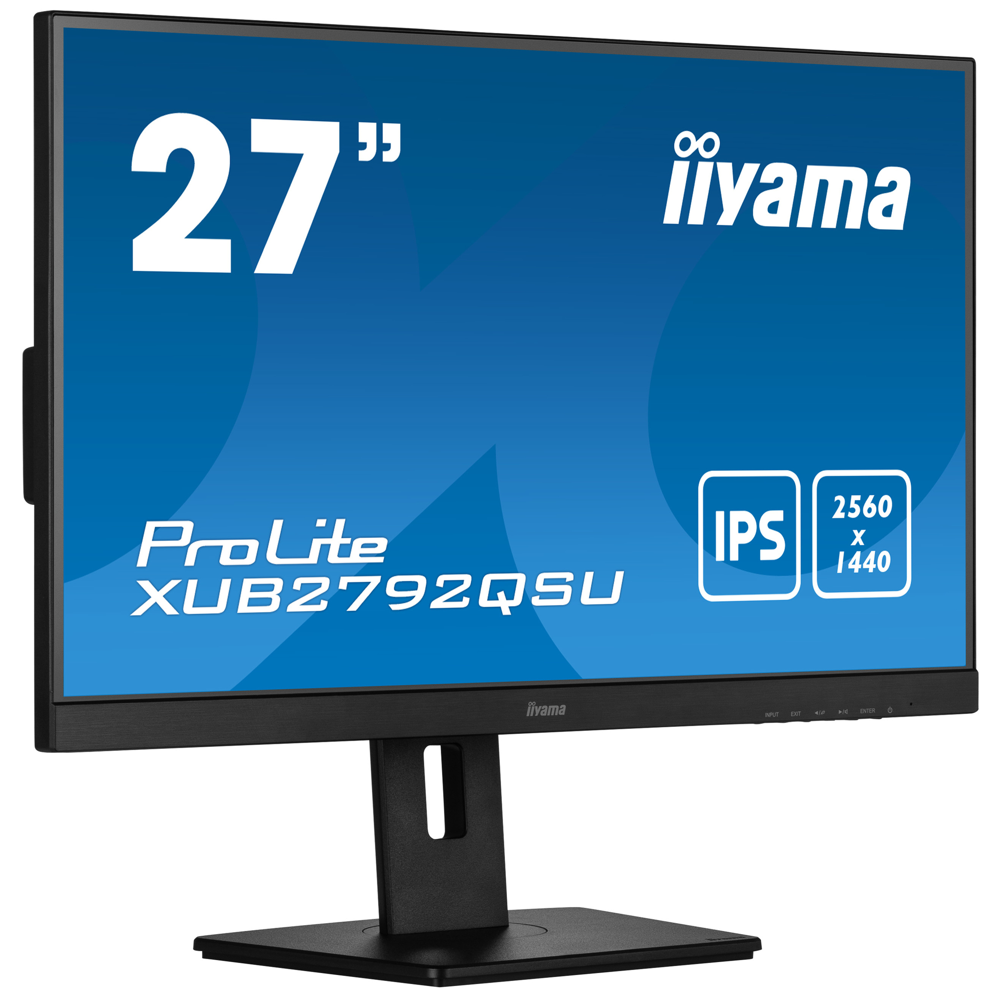 iiyama XUB2792QSU-B5 écran plat de PC 68,6 cm (27 ) 2560 x 1440 pixels Full HD LED Noir - Neuf