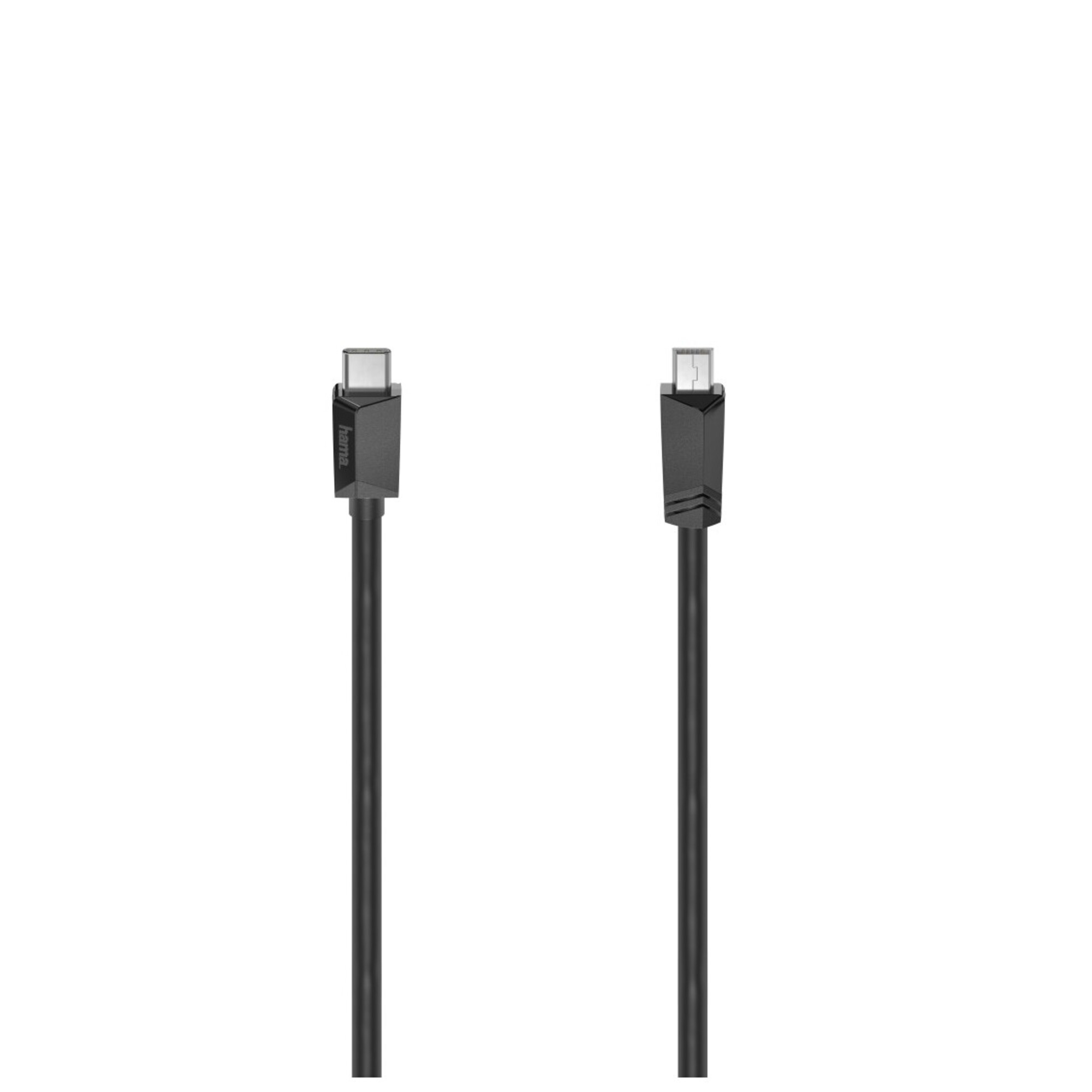 C&acirc;ble usb-c, m&acirc;le usb-c - m&acirc;le mini-usb-b, usb 2.0, 480 mbit/s, 0,75 m