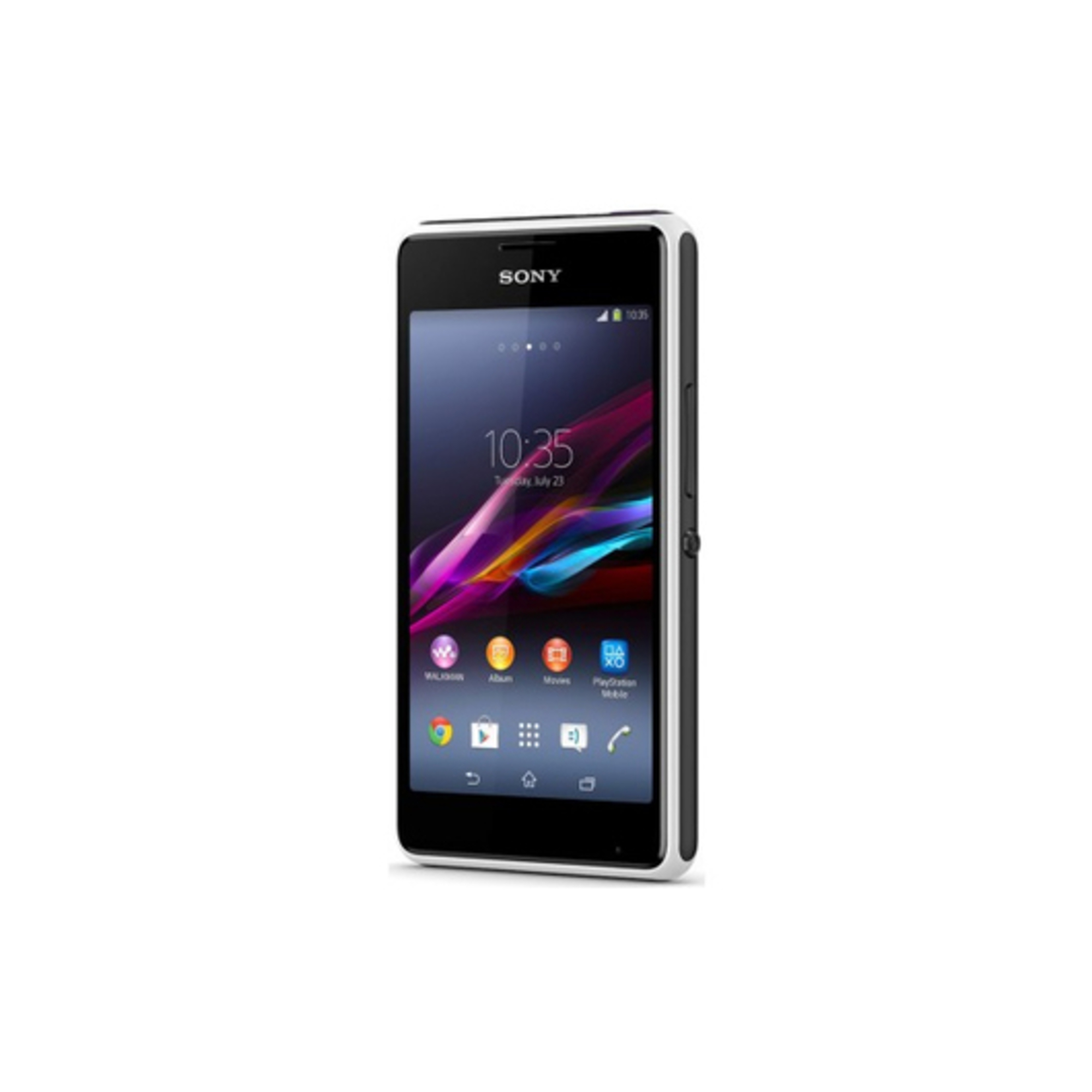 Xperia E1 4 Go, Blanc, débloqué - Neuf