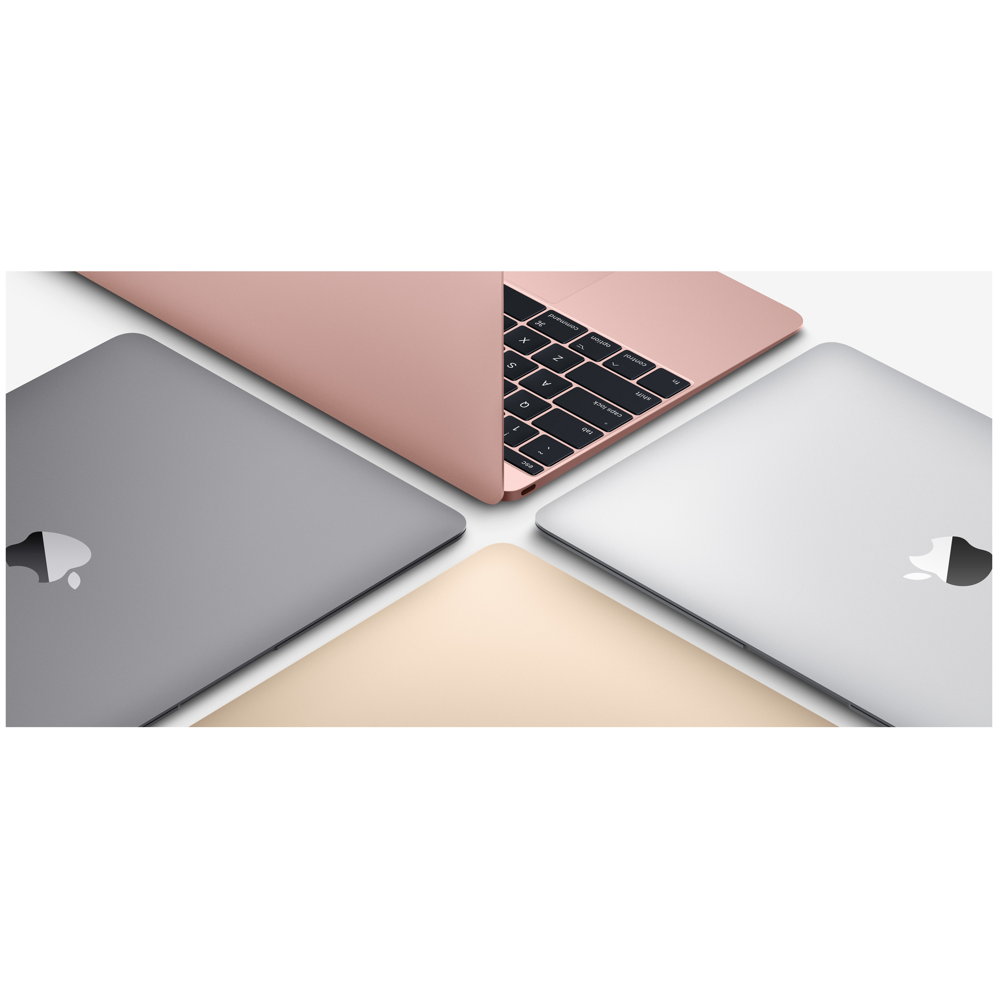 MacBook Core i5 (2017) 12', 1.3 GHz 256 Go 8 Go Intel HD Graphics 615, Gris sidéral - QWERTZ - Allemand - Bon état